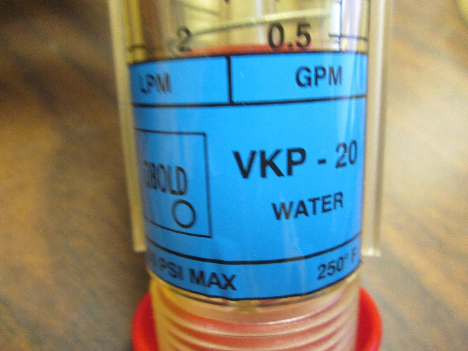 Kobold Visual Flow Meter VKP-4020 250 PSI Max New Surplus