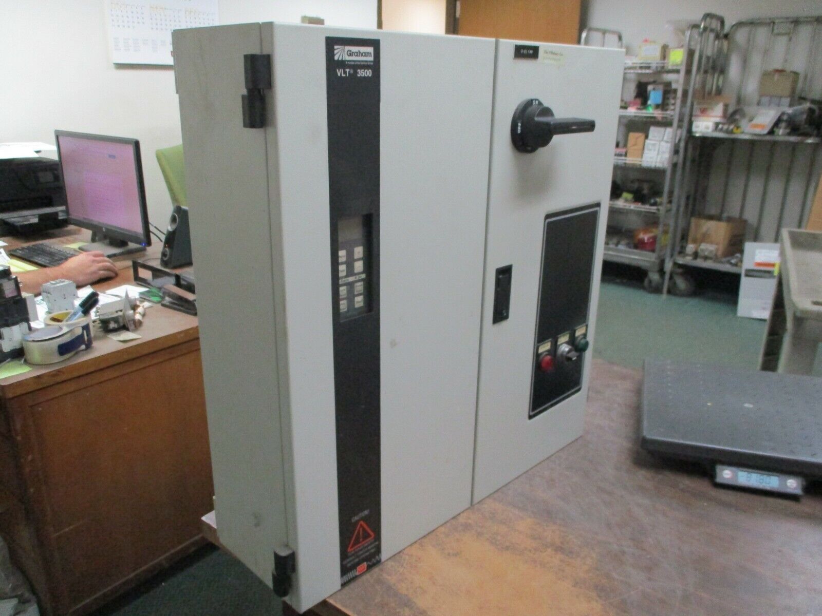 Danfoss VLT 3508 AC Drive w/ Bypass VLT3500H13 7.5HP 3Ph Used