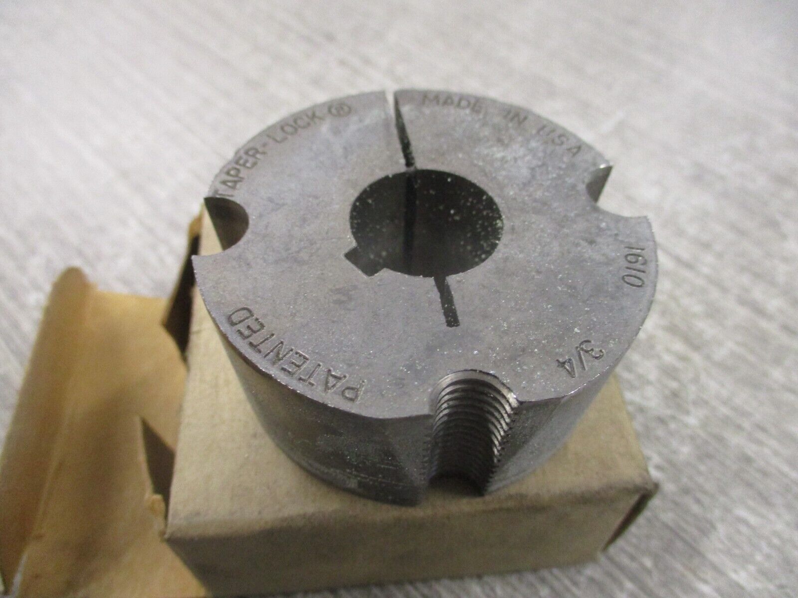 Dodge Taper-Lock Bushing 117158 1610 x 3/4 KW New Surplus