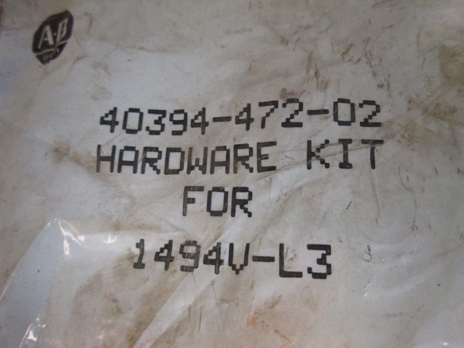 Allen-Bradley Hardware Kit for 1494V-L3 40394-472-02 New Surplus