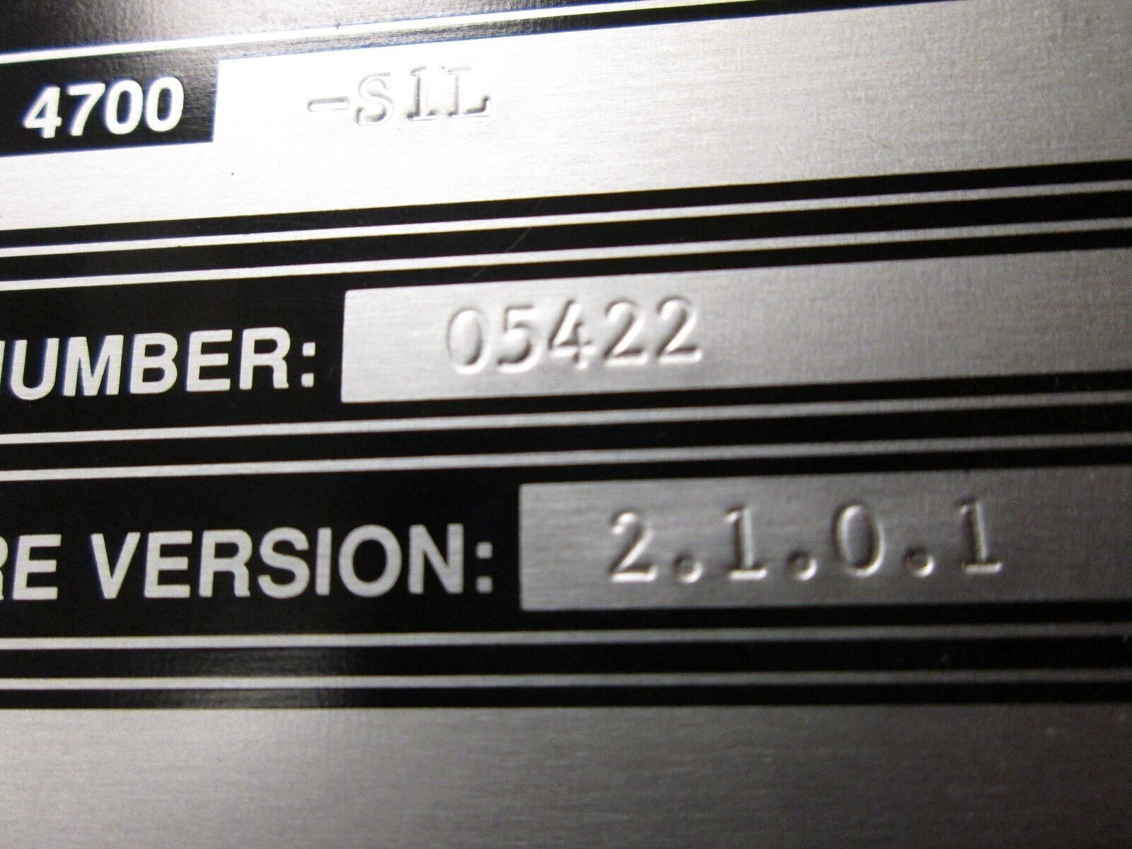 Siemens Power Meter 4700 4700-S1L Software 2.1.0.1
