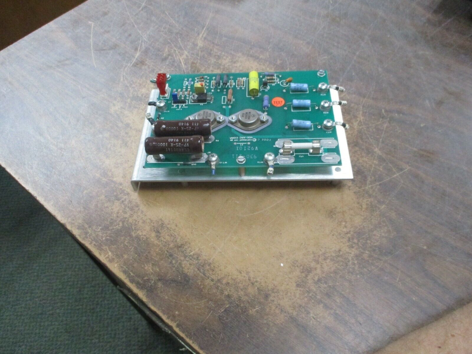 Vee-Arc Discharge Board 930-111 Used