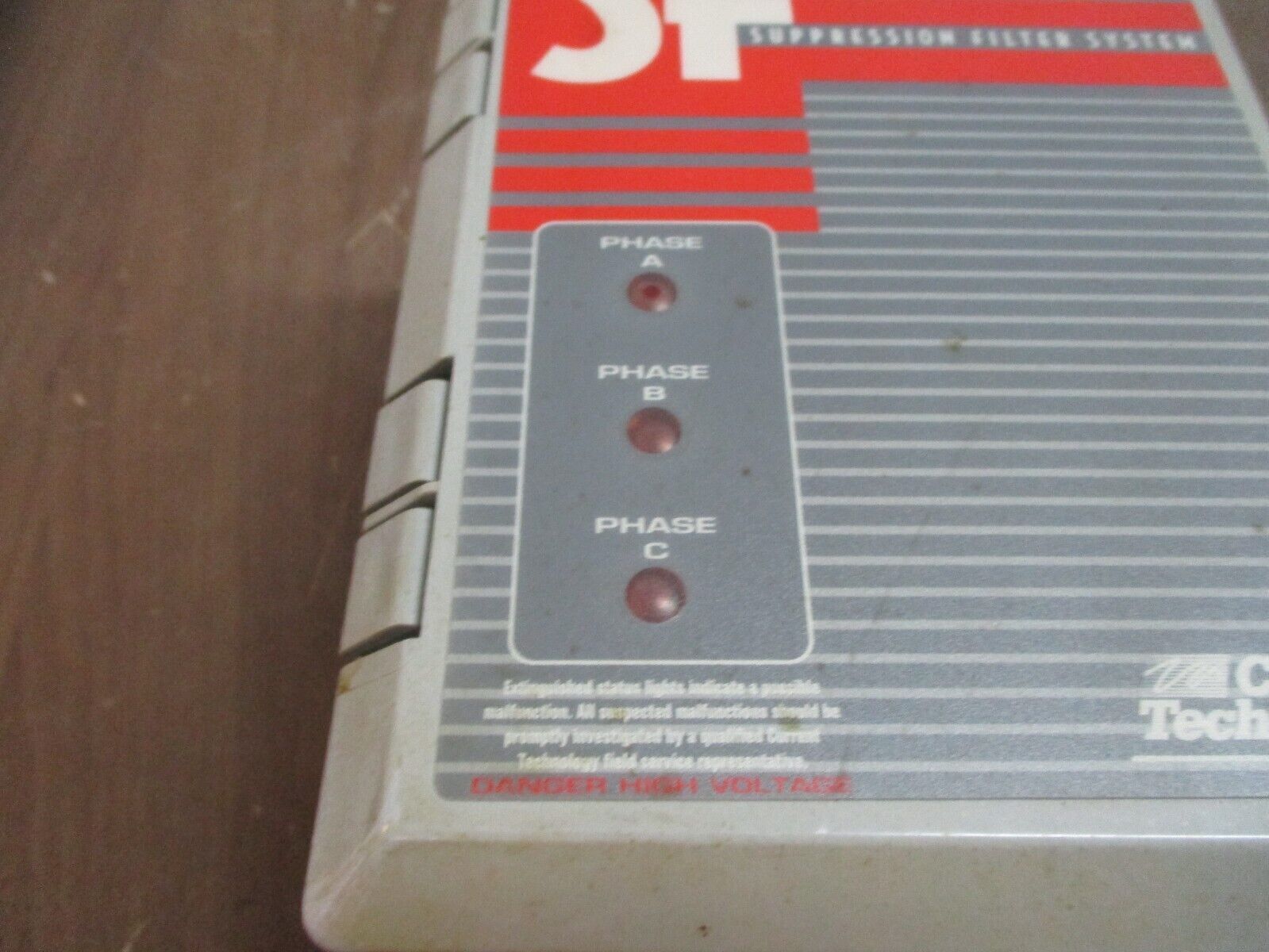 Current Technology SF50 Suppression Filter System 900-0126-705-01 277/480V Used