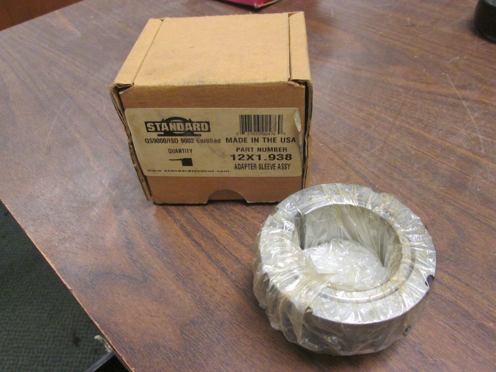 Standard Adapter Sleeve 12X1.938 New Surplus