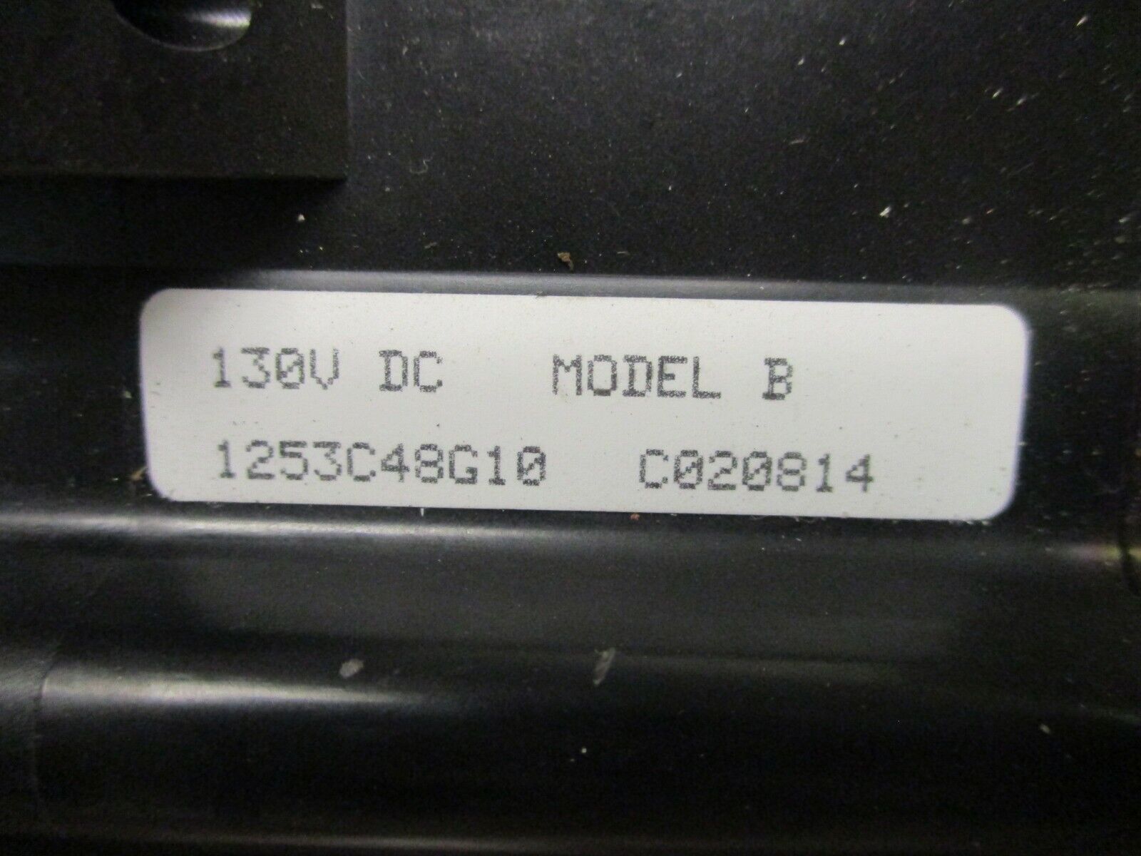 Cutler-Hammer Type AR Control Relay ARD6U 130VDC Coil 600VDC Used