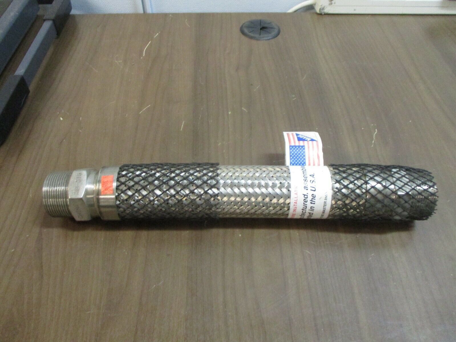 Hose Master Flexible Stainless Steel Hose Flexible Length: 9 1/2" Size: 1 1/2"