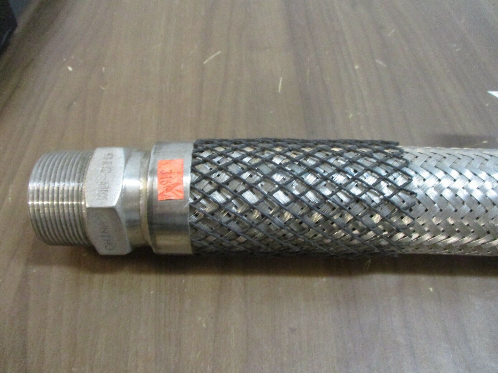 Hose Master Flexible Stainless Steel Hose Flexible Length: 9 1/2" Size: 1 1/2"