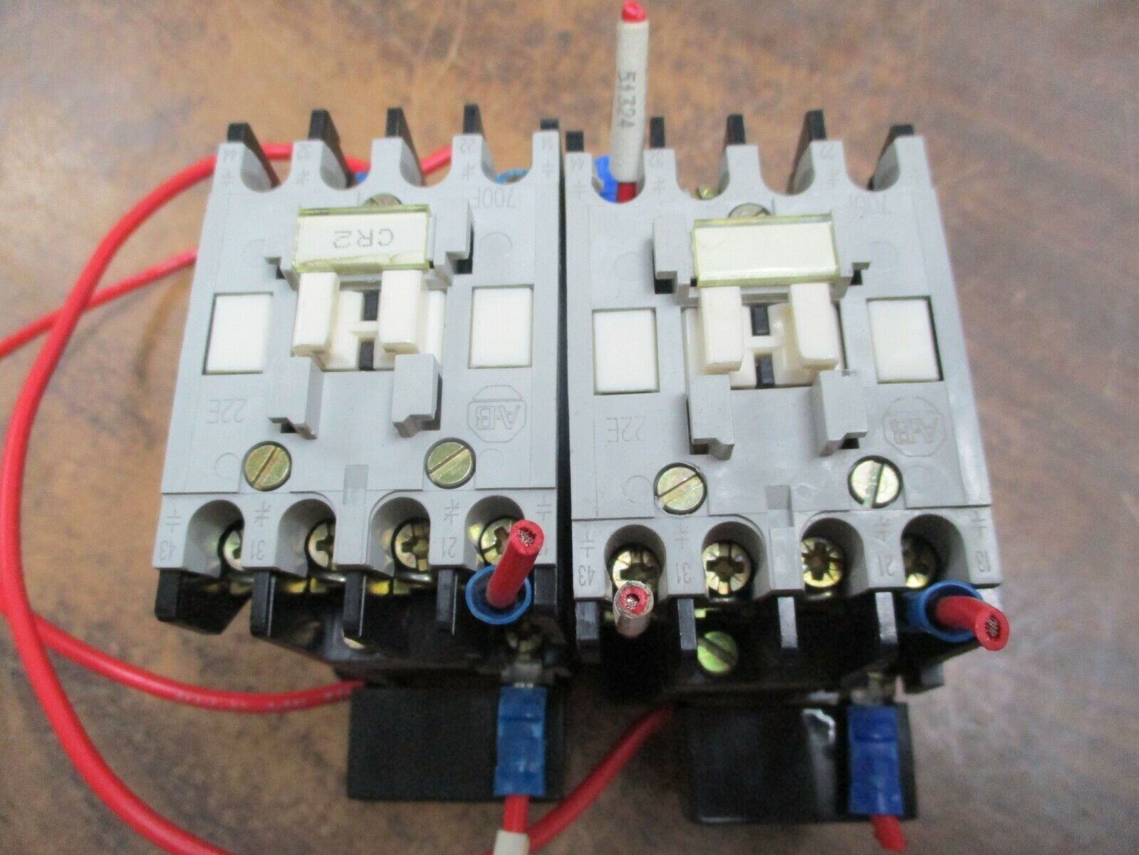 Allen-Bradley Contactor 700-F220A1 120V Coil w/ Surge Suppressor *Lot of 2* Used