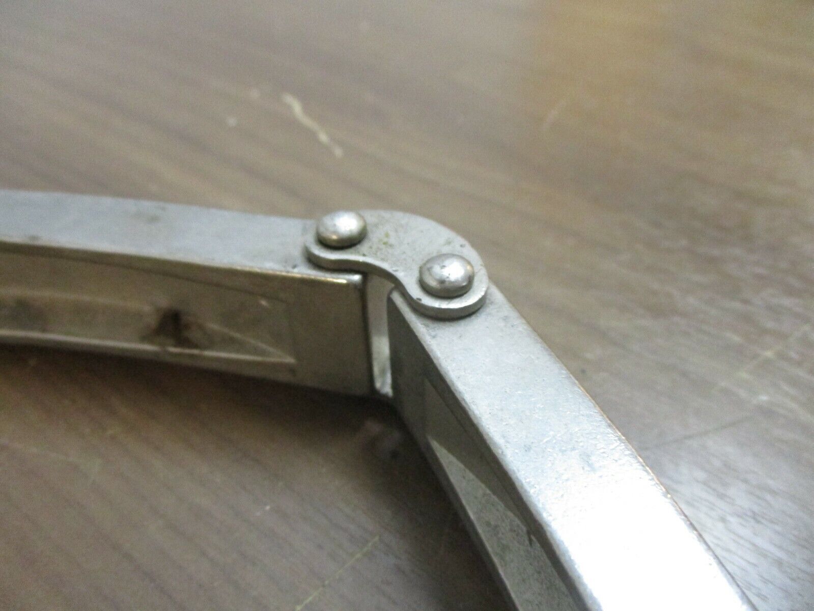 Misc. Brand Stainless Steel Sanitary Clamp Size: 8.5" Used