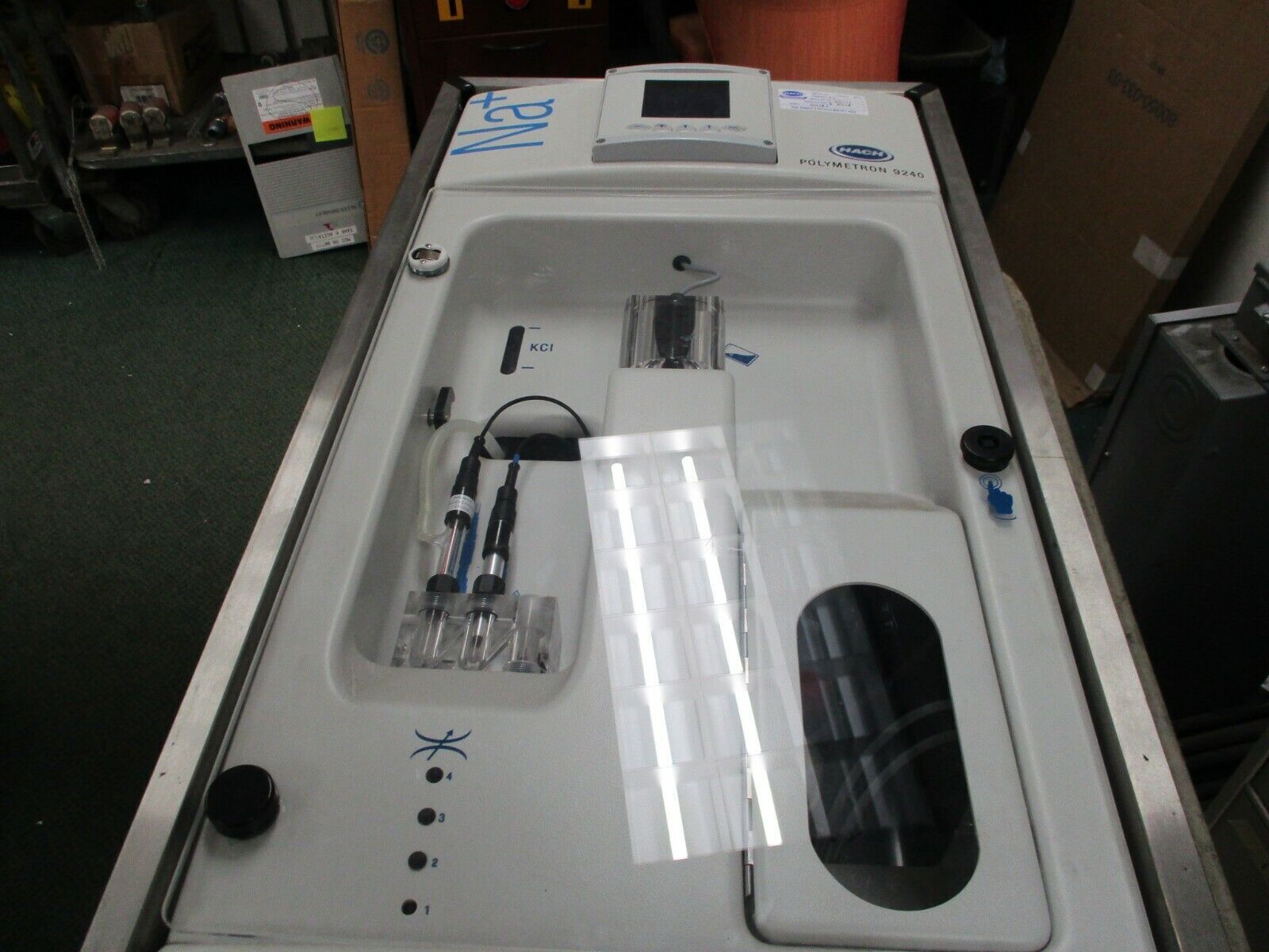 Hach Polymetron Multi-Channel Sodium Analyzer 9240 Used