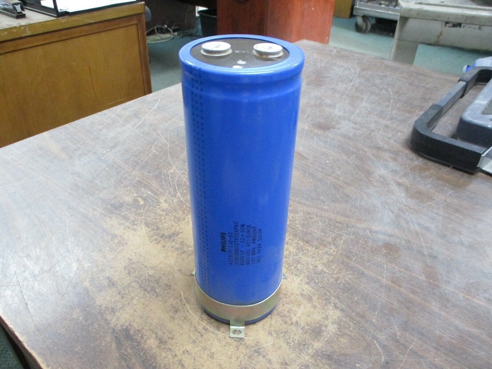 Philips Capacitor A21509-532-02 6000UF 400VDC Used