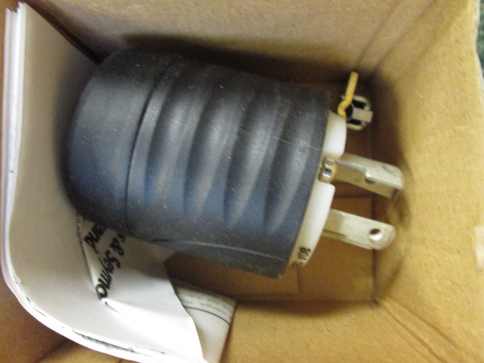 Pass & Seymour Angle Plug 3867 30/50A 125/250V 3P 4W New Surplus