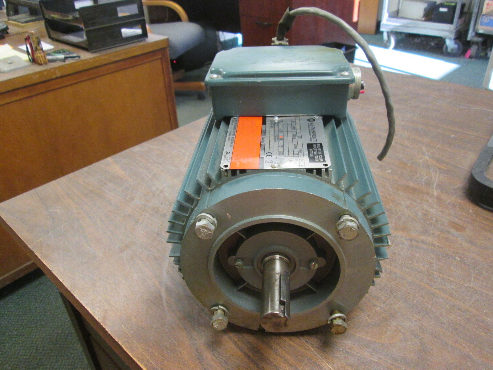 Allen-Bradley AC Motor w/ Encoder ENP14A5803-EC 1.0HP 1736RPM FR: WC143TC Used