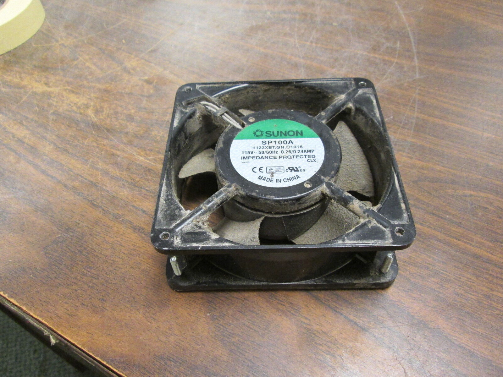 Sunon Axial Fan SP100A 115V 50/60Hz 0.26/0.24A Used
