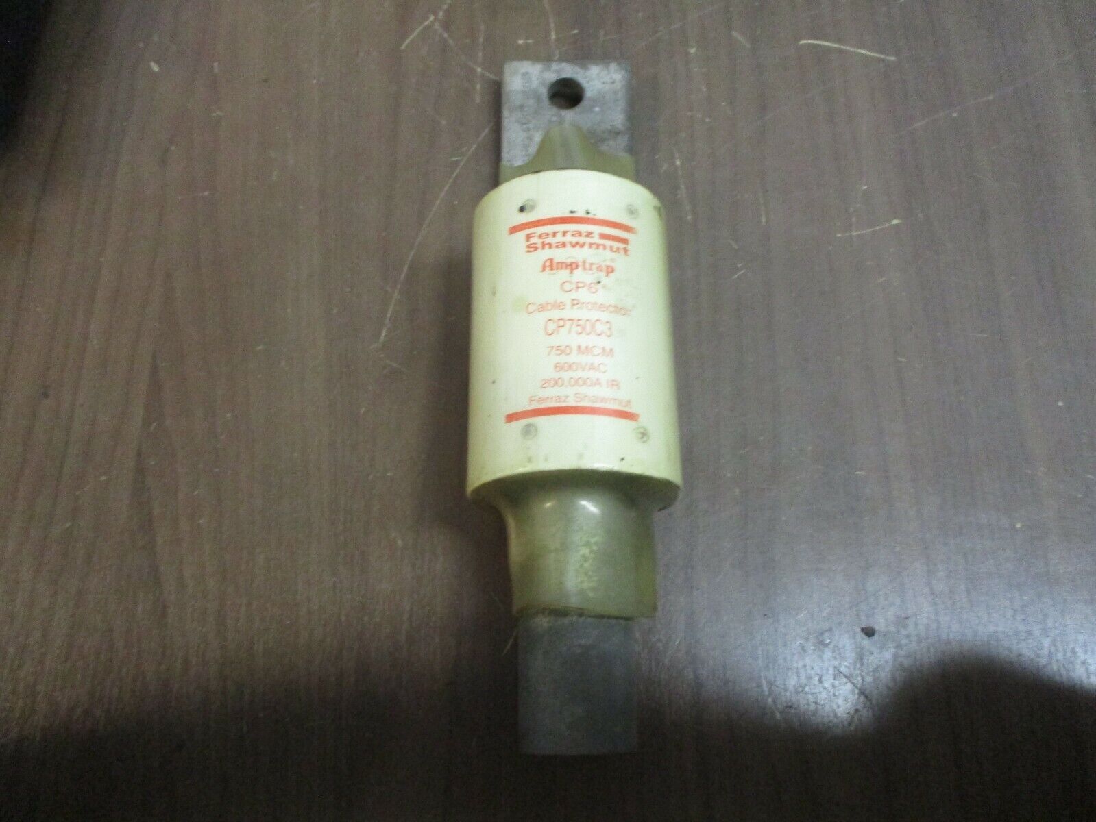 Ferraz Shawmut Amp-Trap Cable Protector Fuse CP750C3 750MCM 600V 200,000A IR