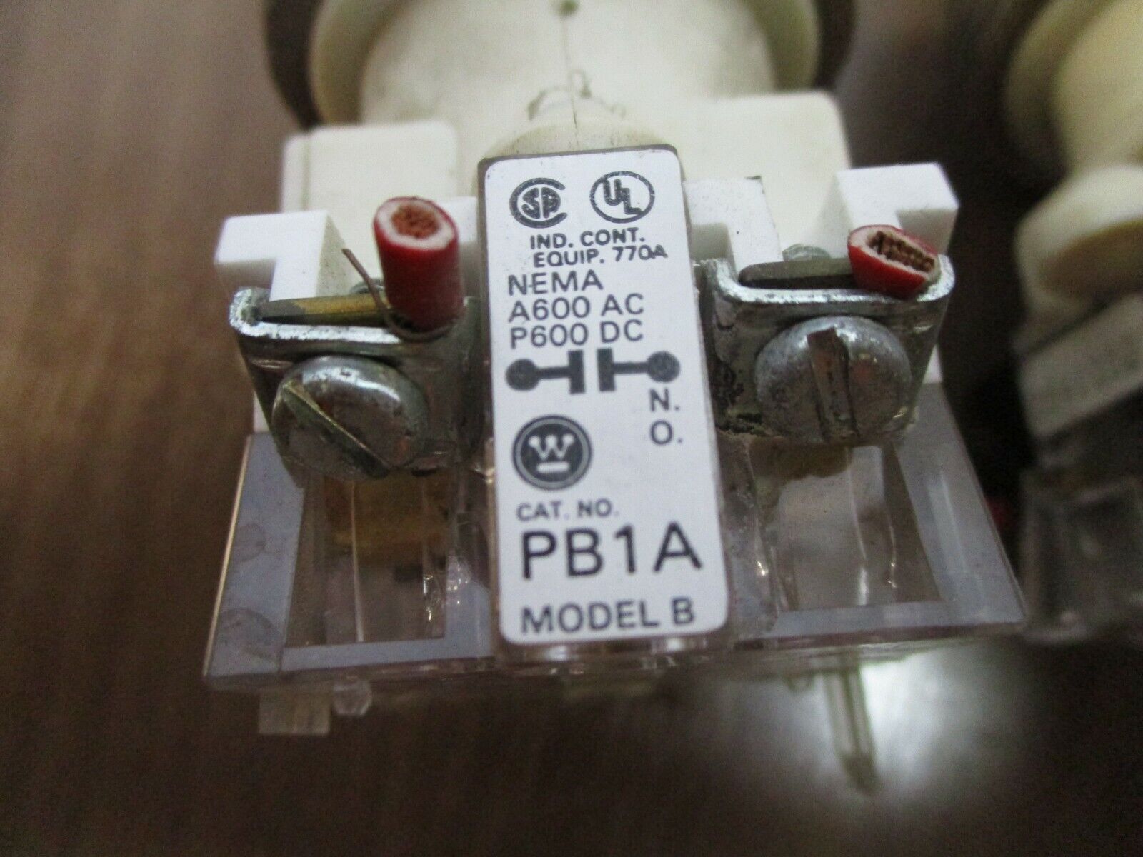 Westinghouse Selector Switch PB1A / PB1B Model B Grey *Lot of 3* Used
