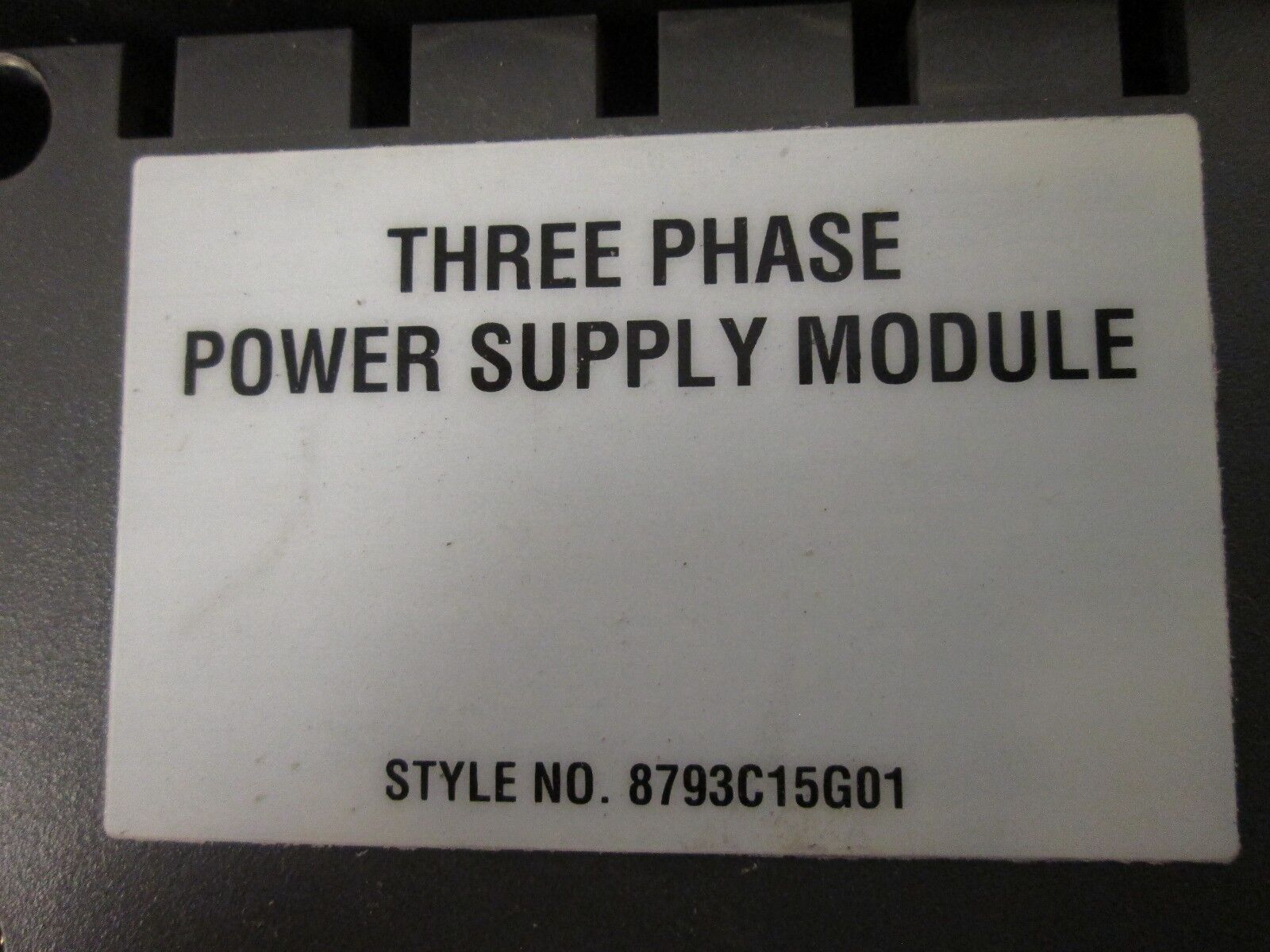 Cutler-Hammer IQ DP-4000 Control Panel 4D13110G01 w/ 3-Phase Power Supply Used