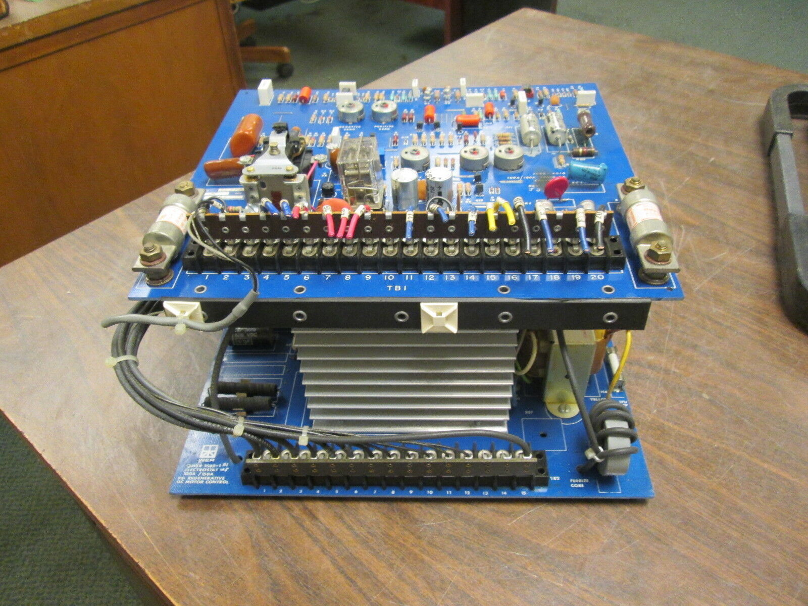 WER Electrostat RG Regenerative DC Motor Control 1082-1B1 100/150A Used