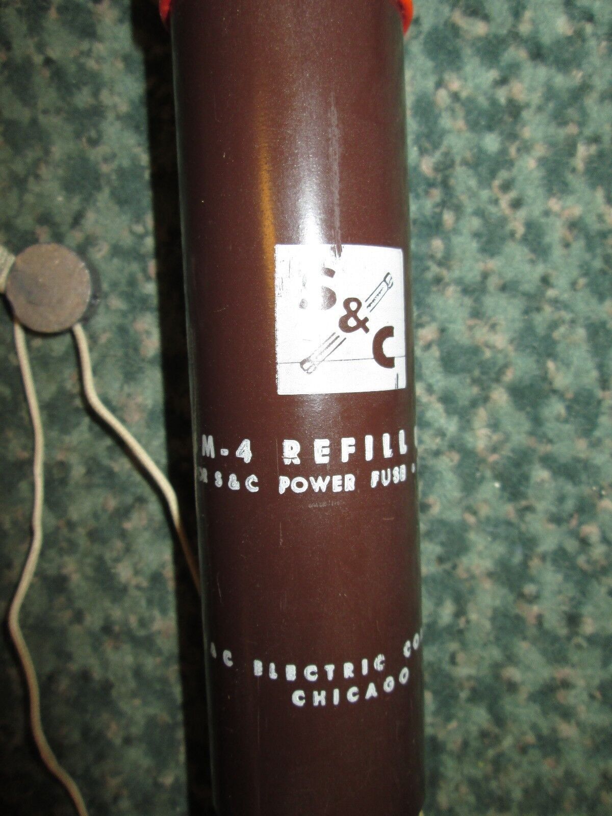 S&C SM-4 Power Fuse Refill Unit 122150-R3 14.4KV 100A New Surplus