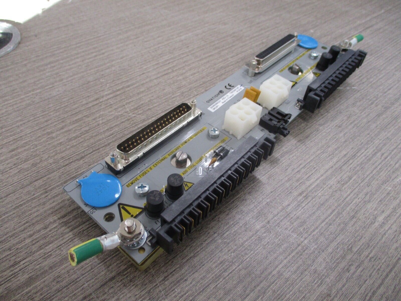 Emerson Ovation I/O Transition Panel 3A99266G01 Rev. 13 Used