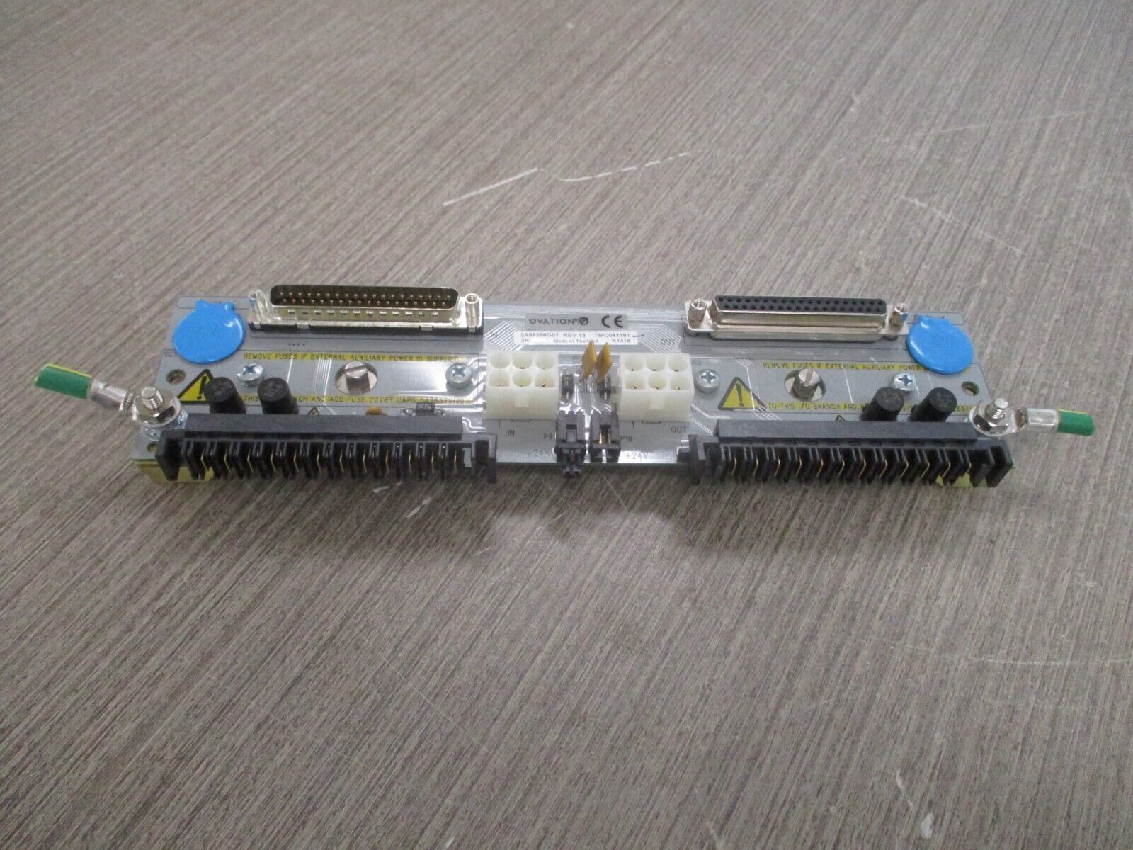 Emerson Ovation I/O Transition Panel 3A99266G01 Rev. 13 Used