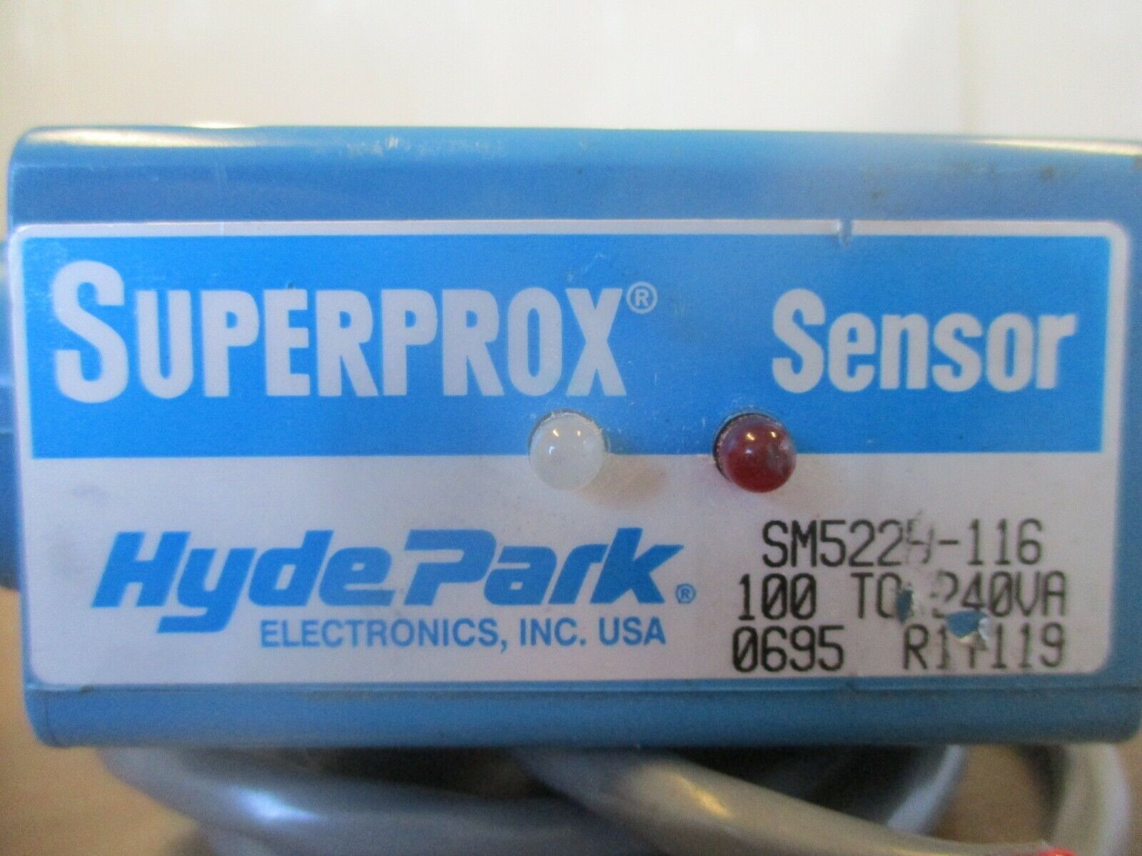 Hyde Park Superprox Sensor SM5224-116 100-240VA Used