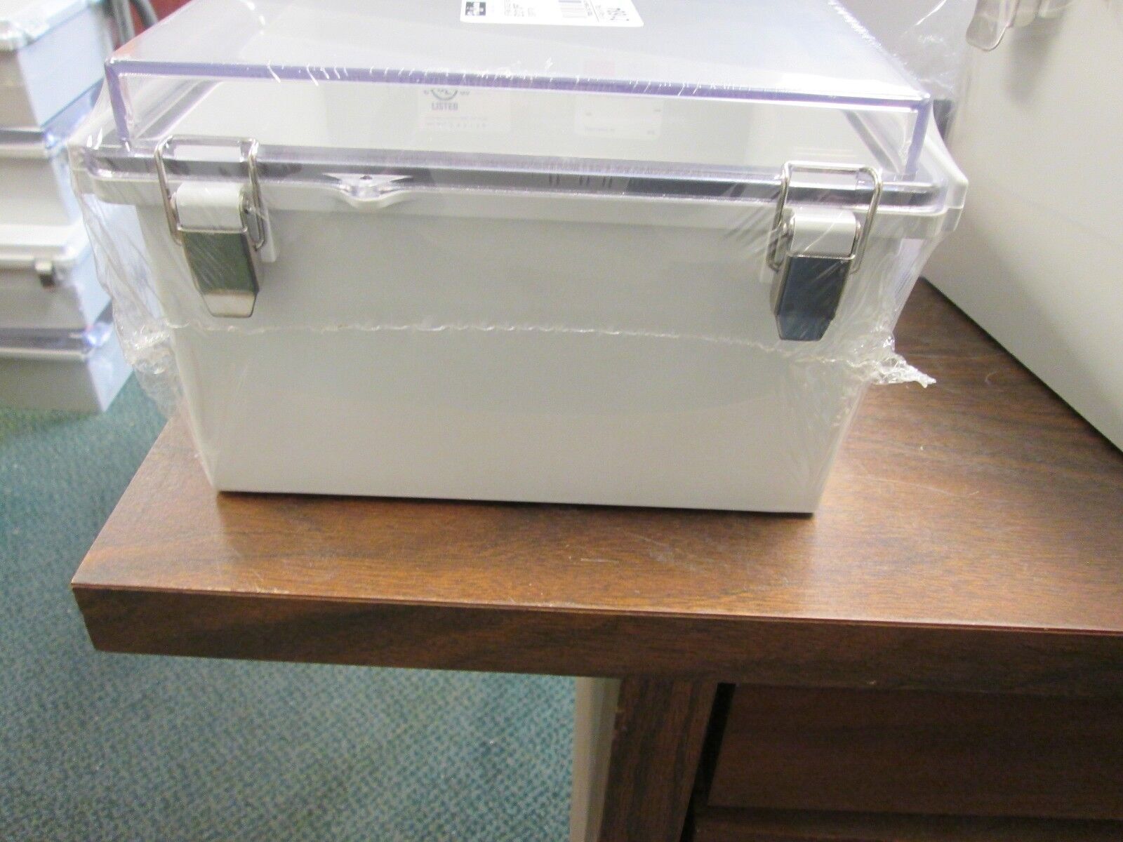 Hoffman Polycarbonate Enclosure E212113PPT Nema 4x Enclosure Inculdes Backplate