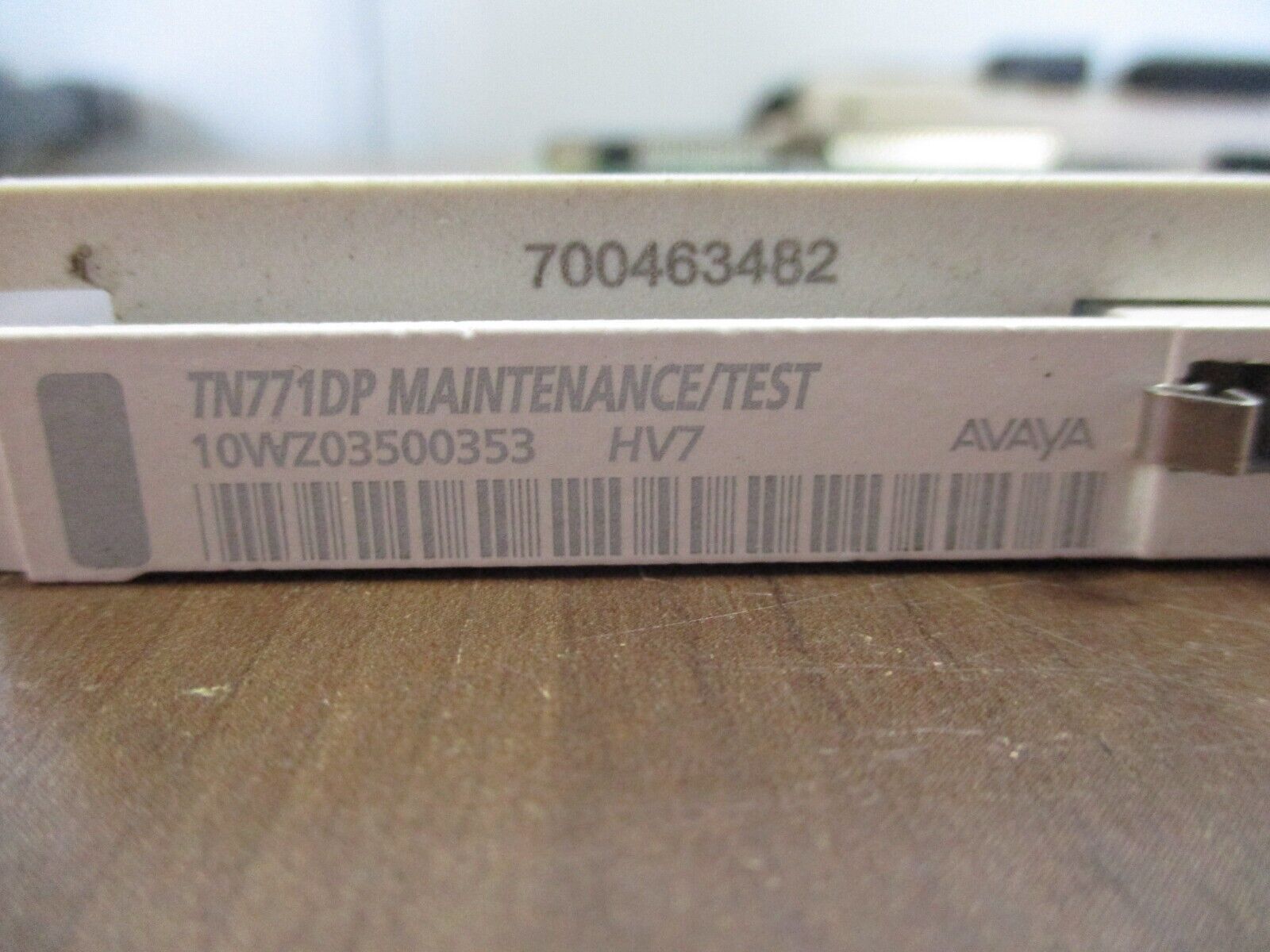 Avaya Maintenance / Test Module TN771DP Used