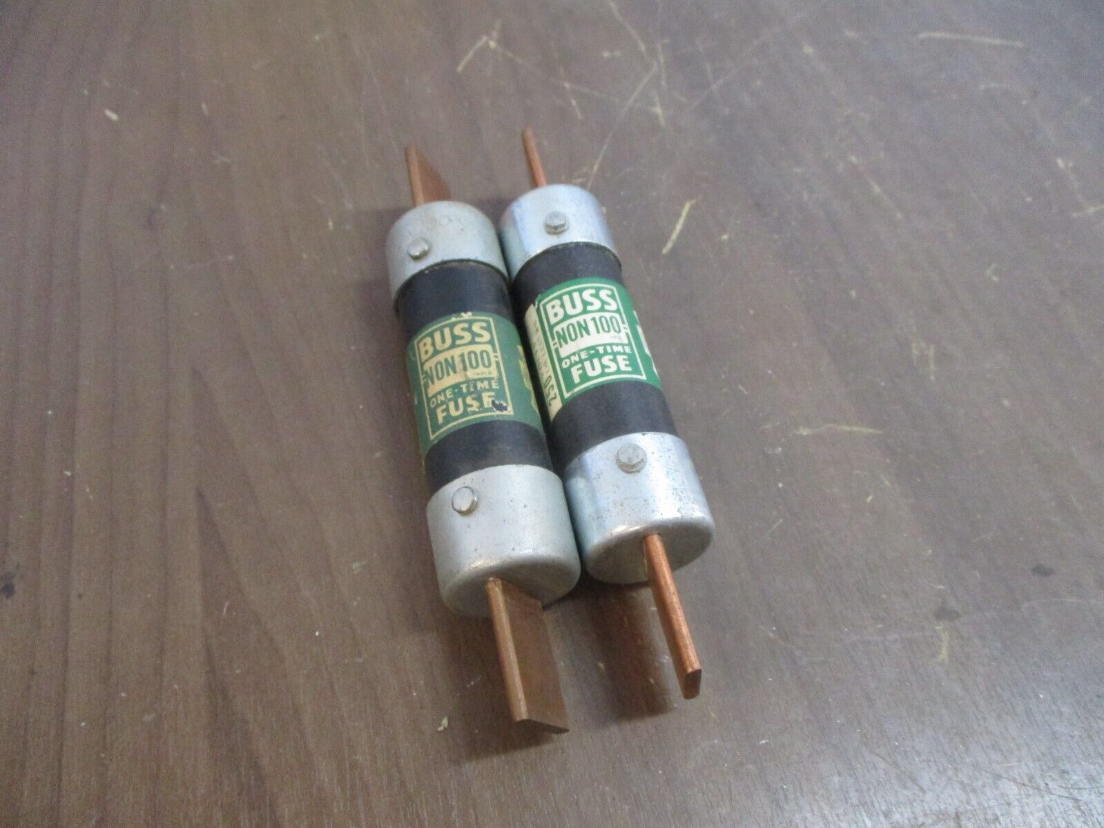 Buss Fuse NON100 100A 250V *Lot of 2* Used