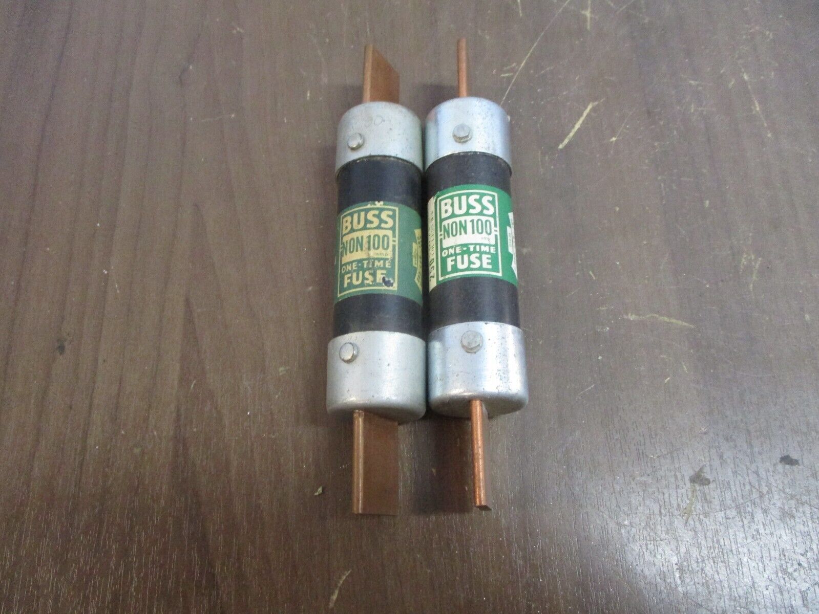 Buss Fuse NON100 100A 250V *Lot of 2* Used