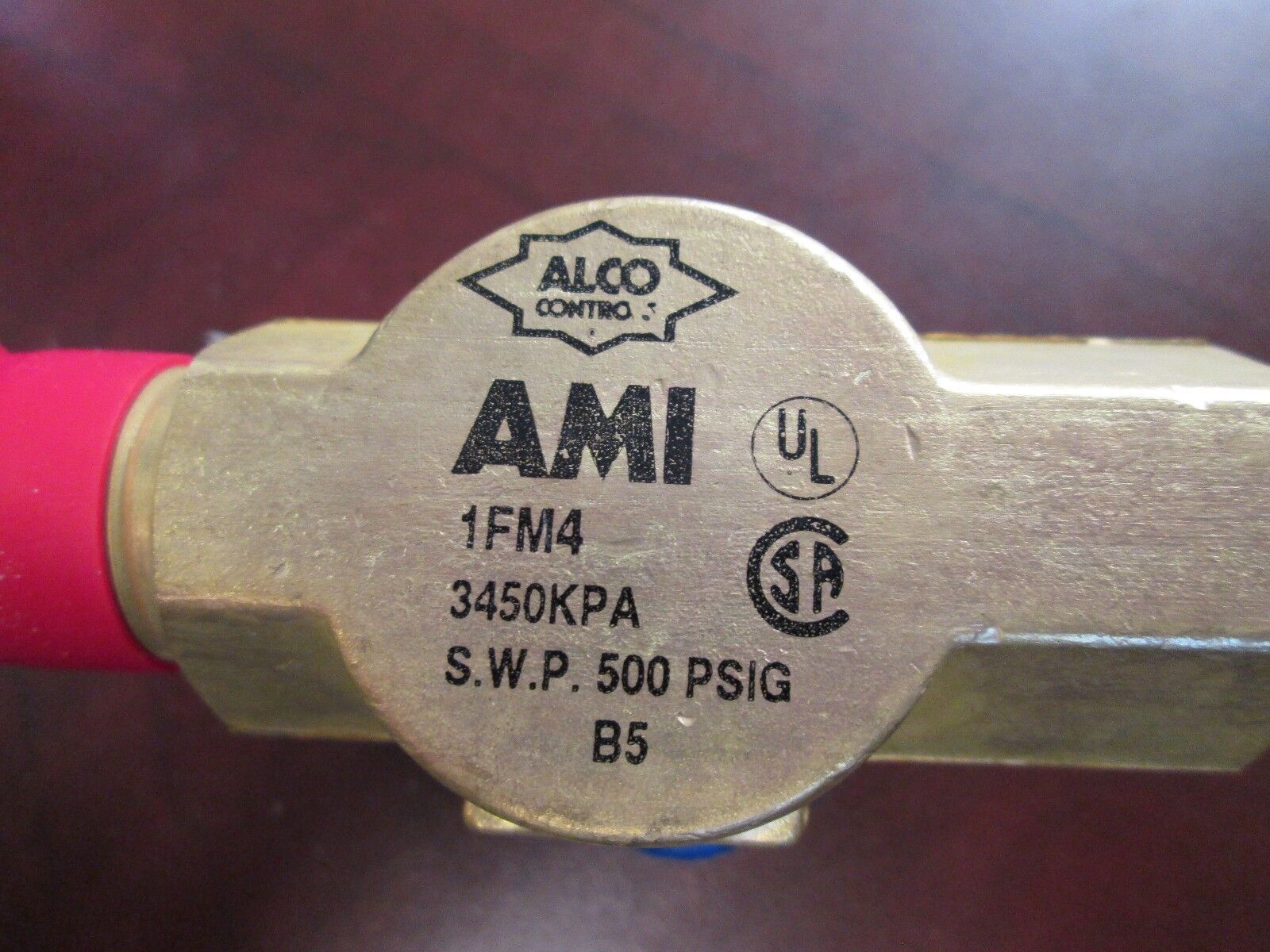 Alco Moisture Liquid Indicator AMI1FM4 Inlet:1/2" SAEF Outlet:1/2" SAEM