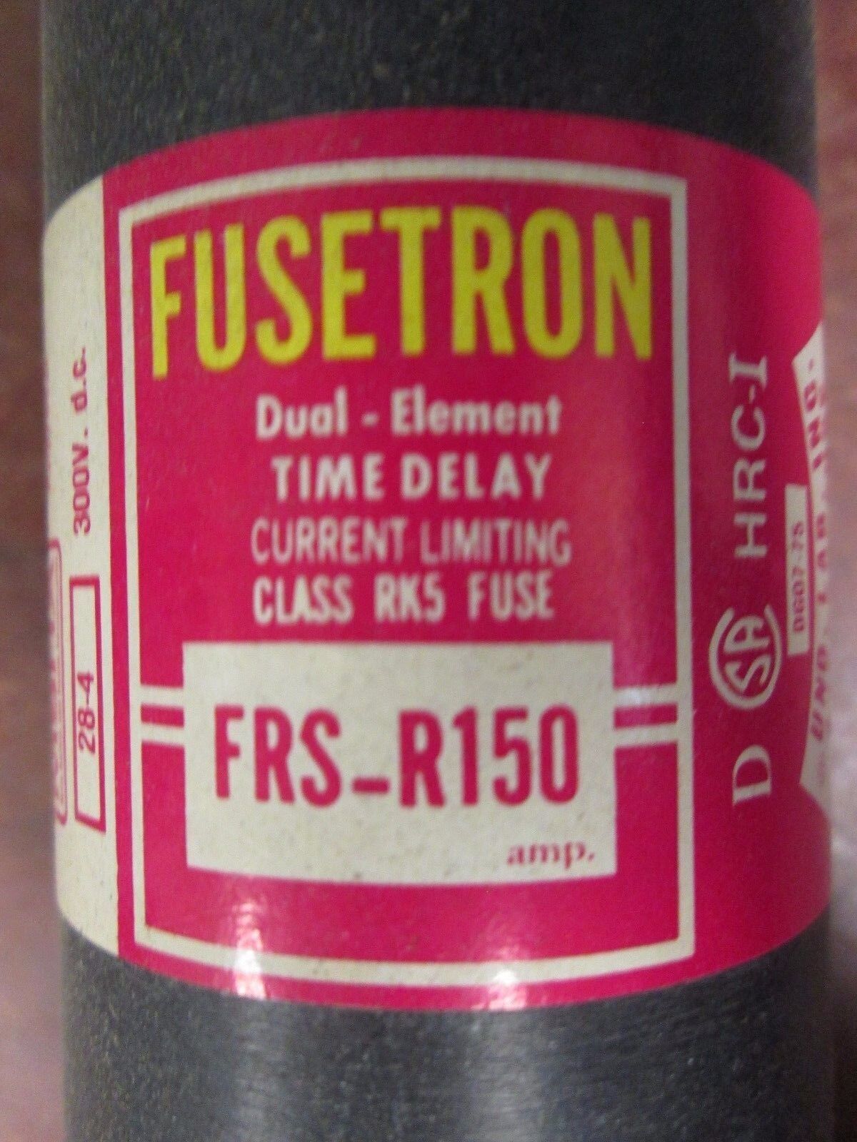 Bussmann Fusetron Fuse FRS-R 150 600V 150A New Surplus