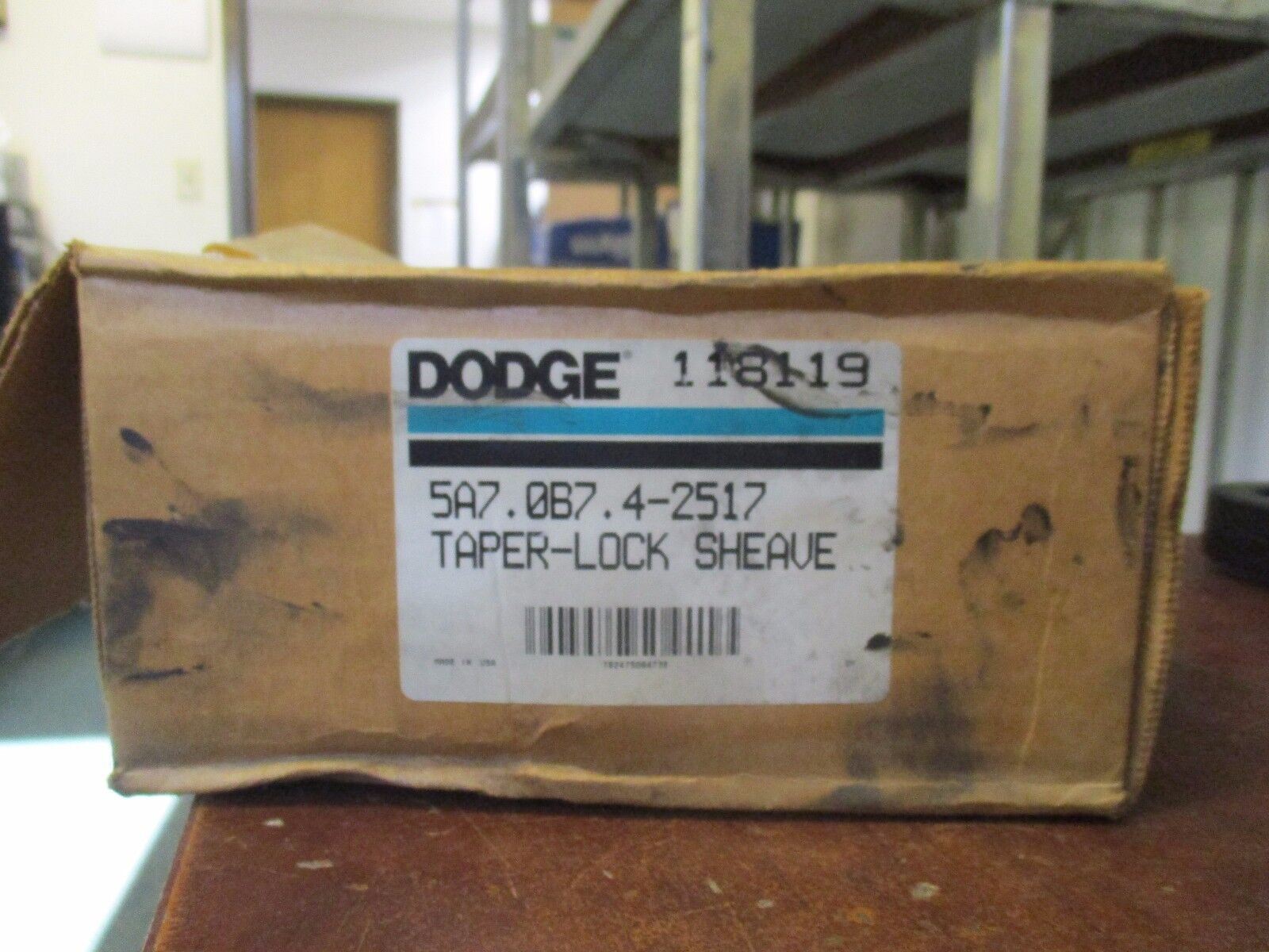Dodge Taper-Lock Sheave 118119 5A7.0B7.4-2517 New Surplus