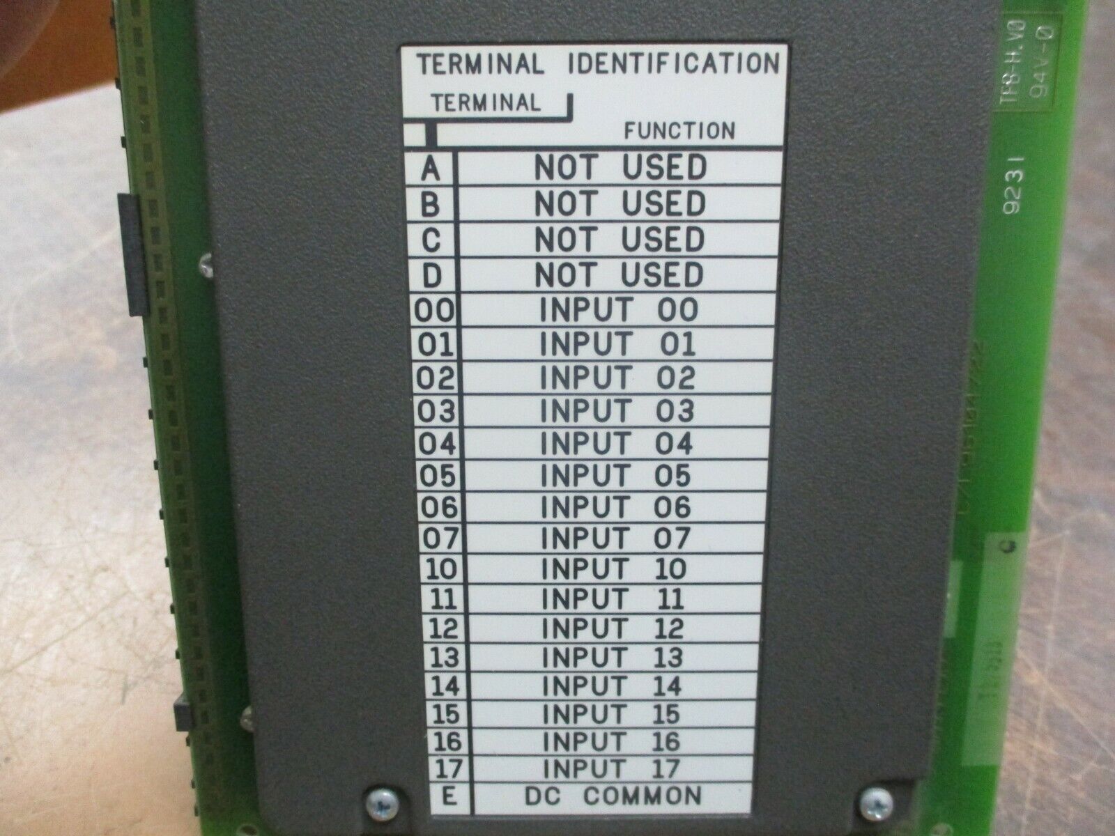 Allen-Bradley DC Input Module 1771-ICD 20-60VDC *No Terminal Strip* Used