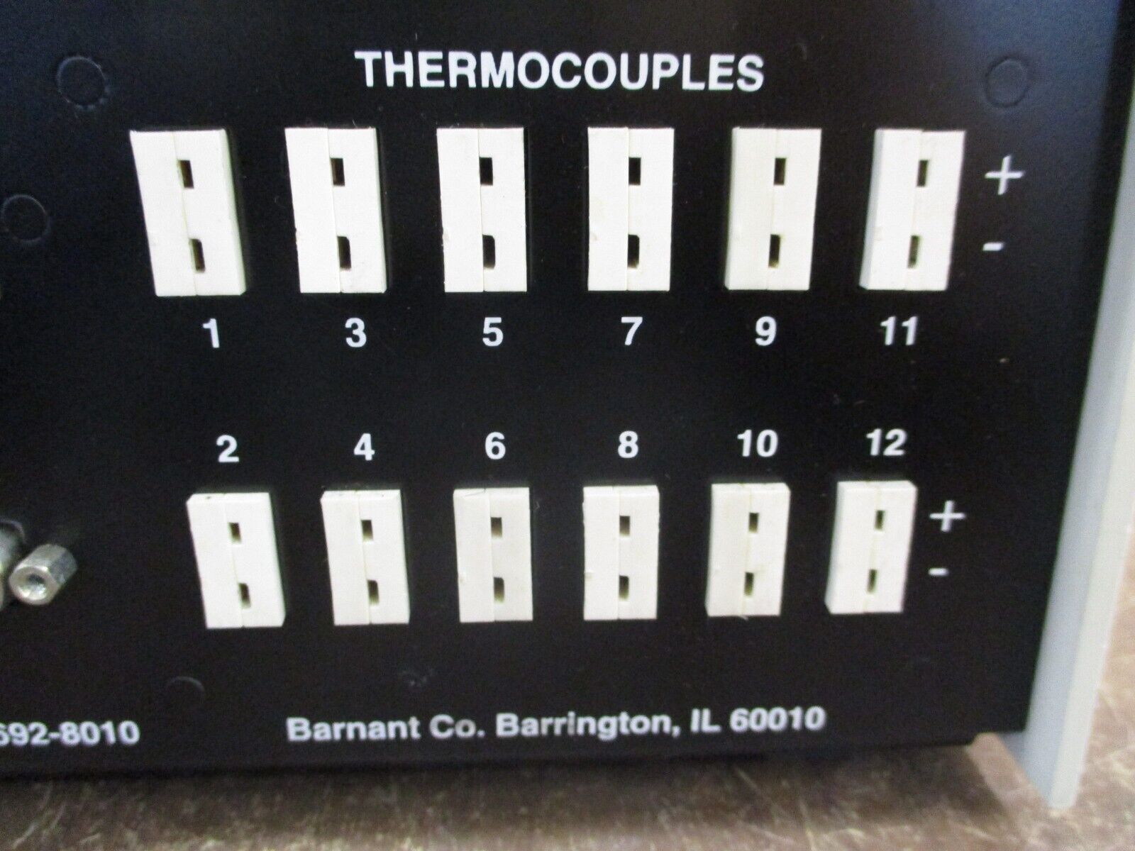 Barnant Scanning Thermocouple Thermometer 692-8010 Used
