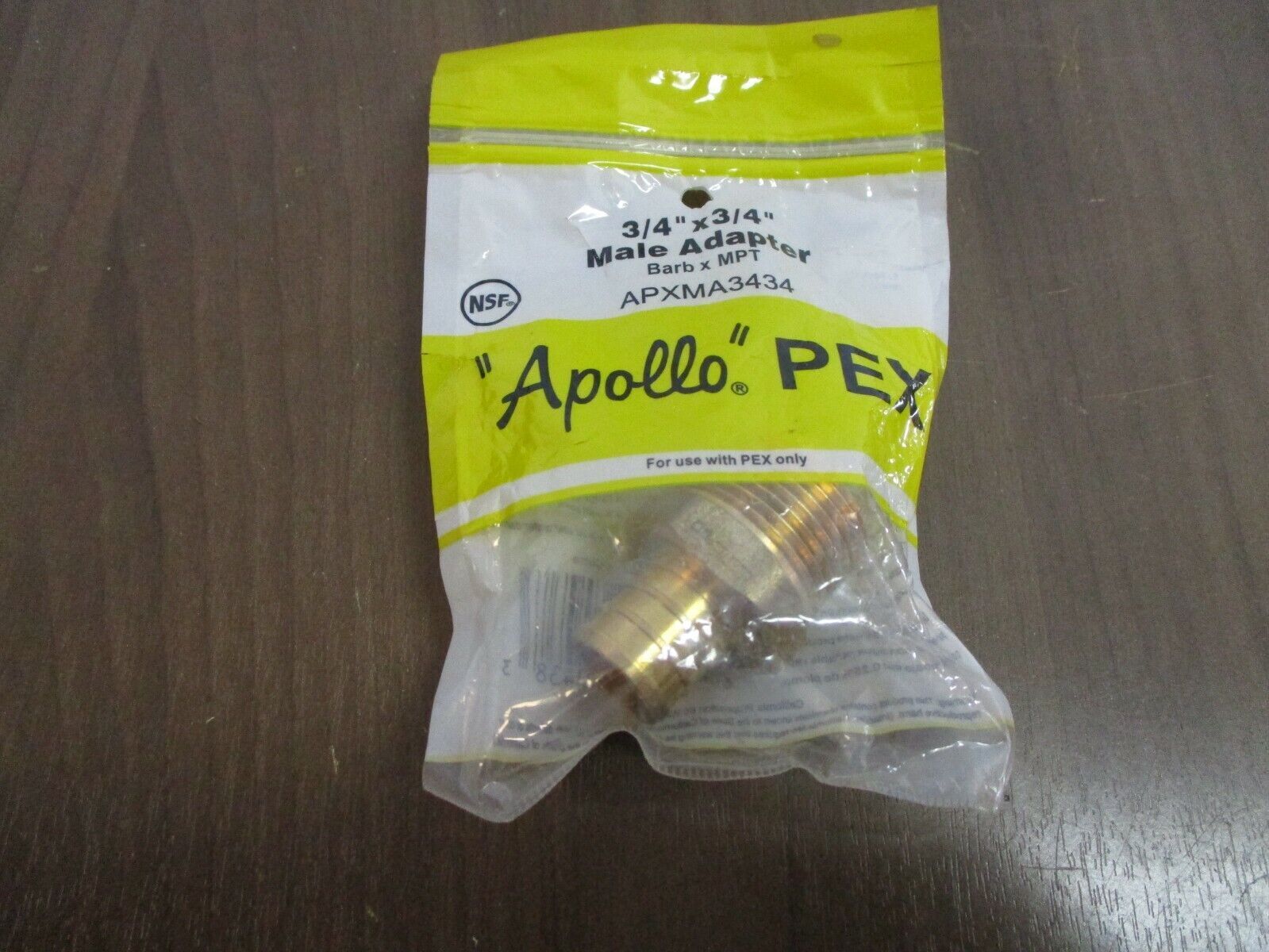 Apollo PEX Male Adapter APXNA3434 3/4" x 3/4" Barb x MPT New Surplus
