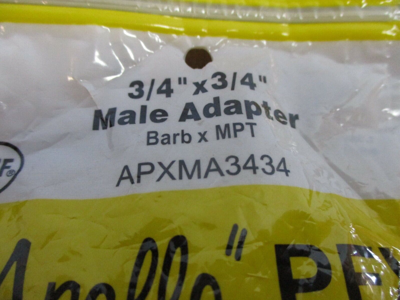 Apollo PEX Male Adapter APXNA3434 3/4" x 3/4" Barb x MPT New Surplus