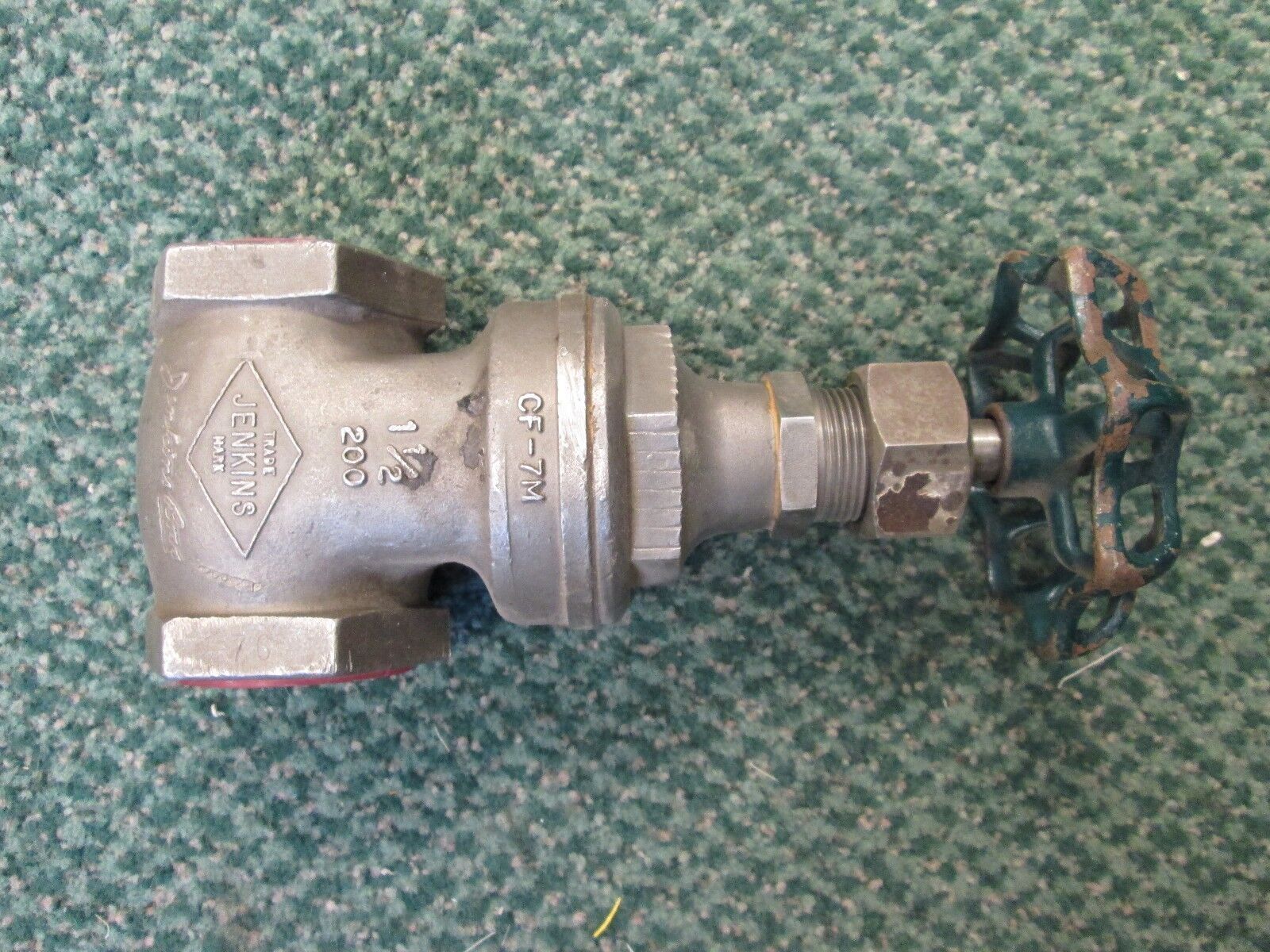 Jenkins 1-1/2" Gate Valve CF-7M