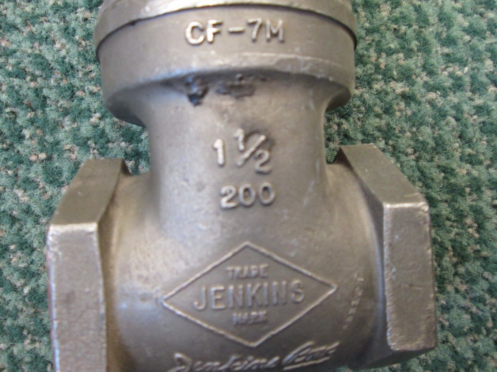 Jenkins 1-1/2" Gate Valve CF-7M