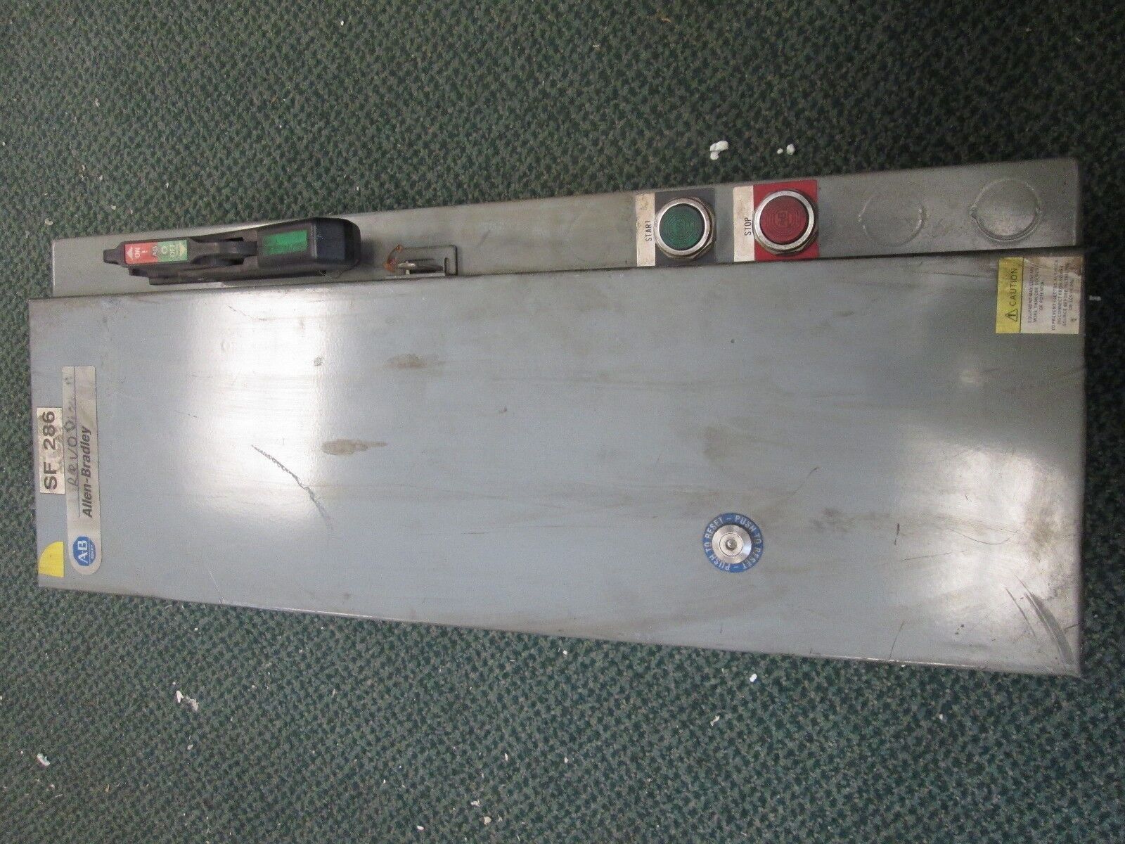 Allen-Bradley Fusible Combination 512-BACD-24R Size 1 120V Coil 600V Nema 1 Used