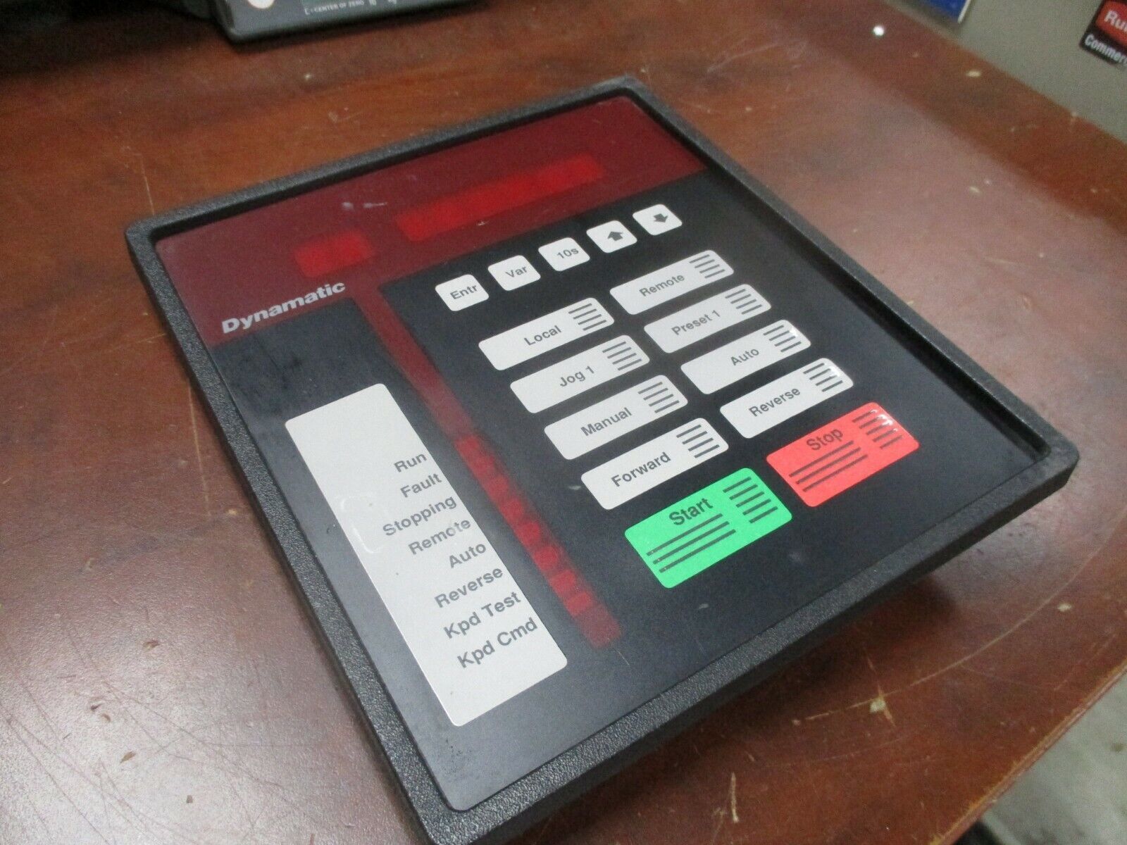 Eaton Dynamatic Control Panel 15-000964-0112 Used