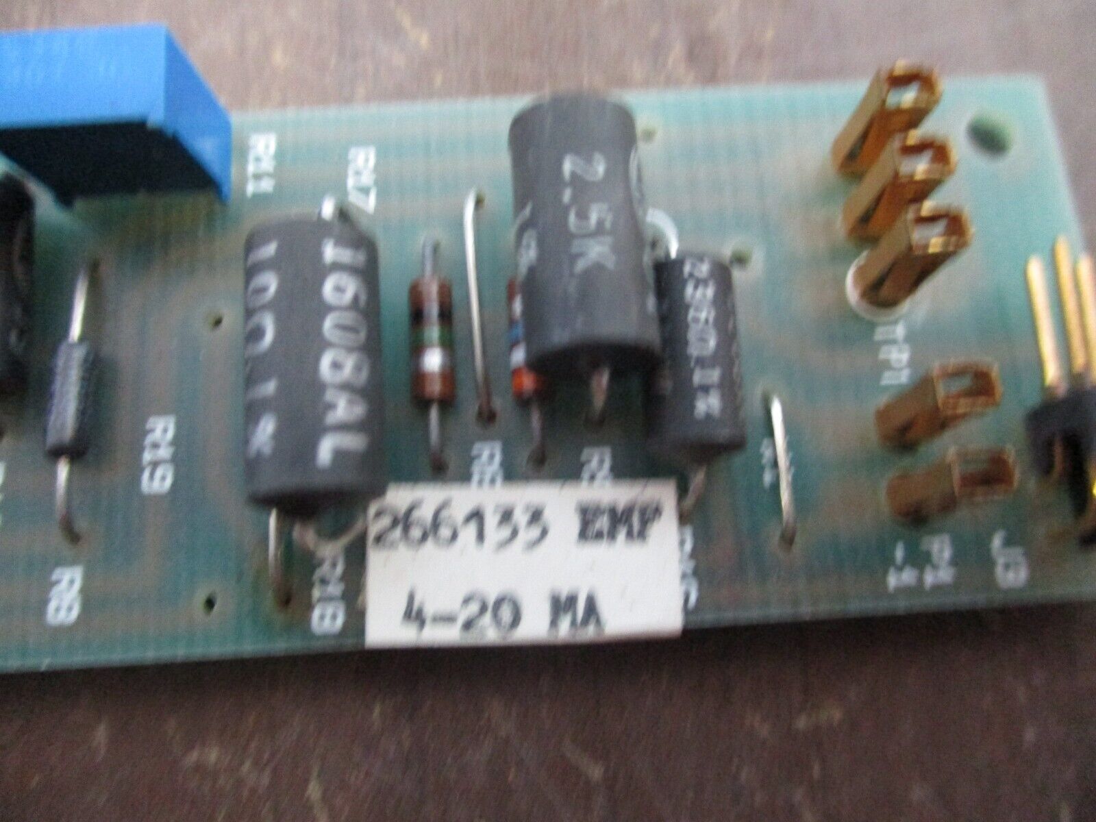 Leeds & Northrup EMF Board 266133 4-20mA Used