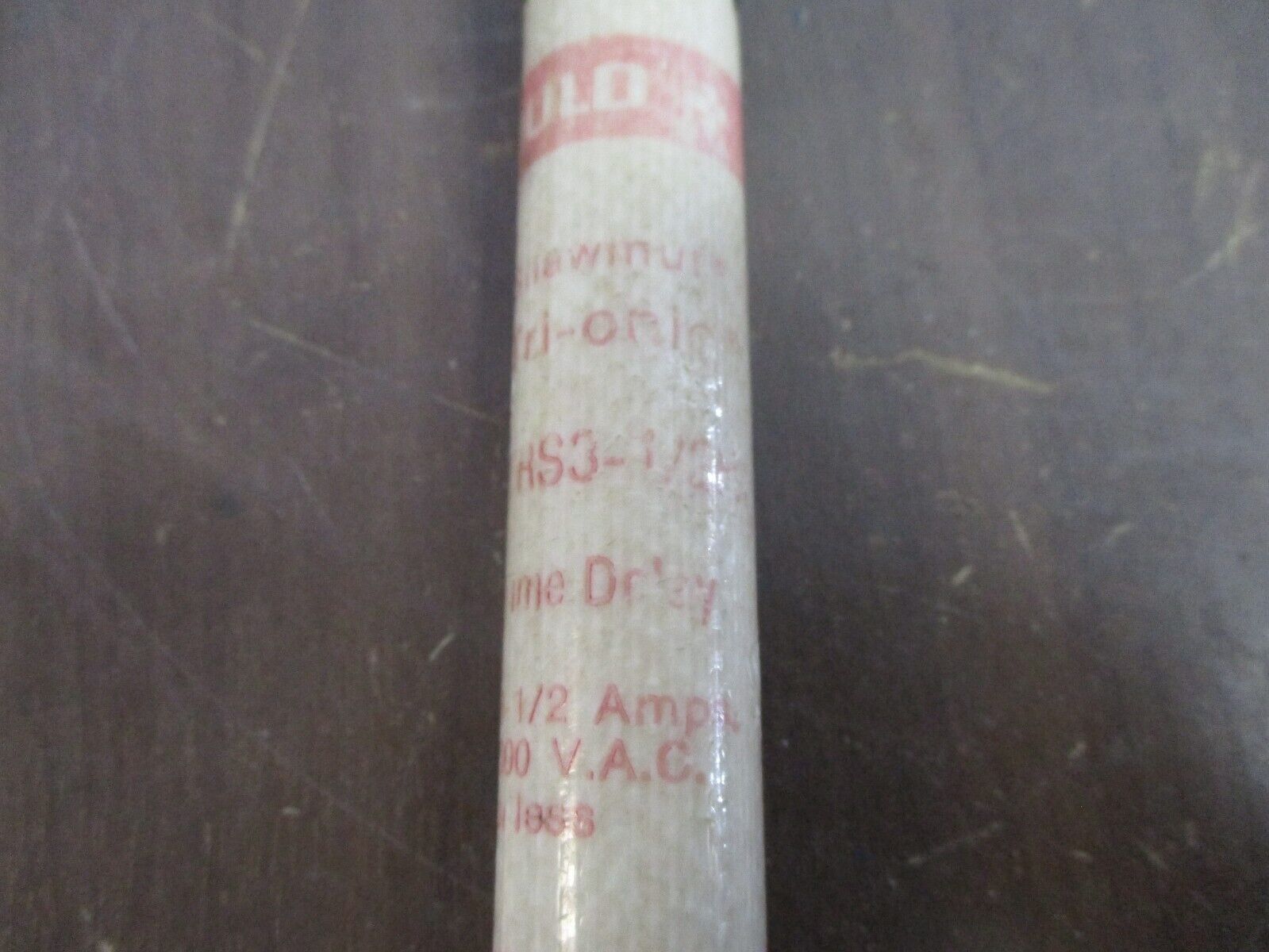 Gould Shawmut Tri-Onic Fuse TRS3-1/2R 3 1/2A 600V *Lot of 3* Used
