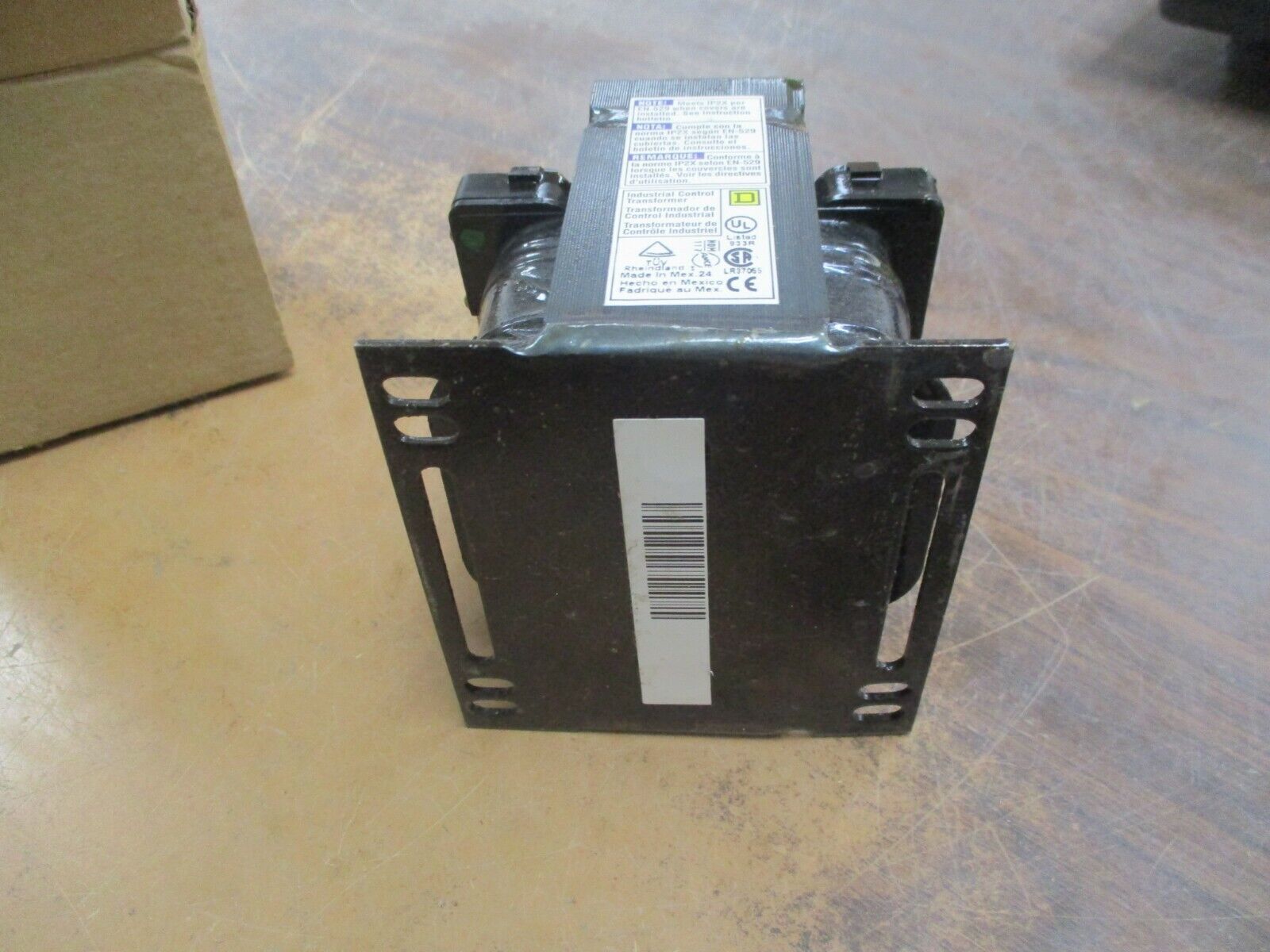 Square D Control Transformer 9070T150D13 0.15KVA Pri:120V Sec:12/24V 1Ph 50/60Hz