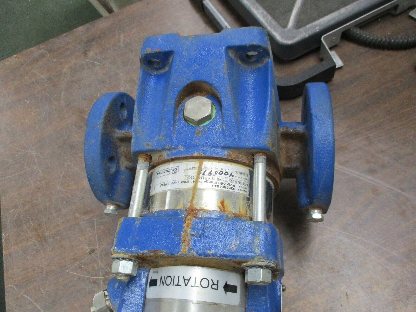 Pentair Aurora Centrifugal Pump w/ Motor PVM2-50D 1.5HP 3500RPM 208-230/460V