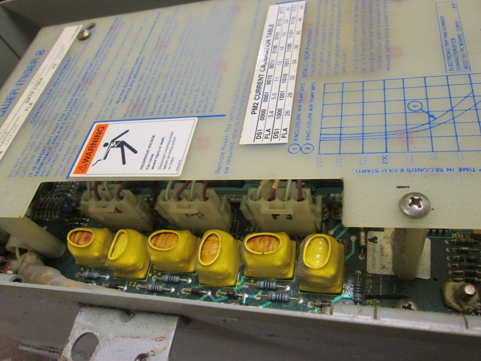 Westinghouse Power Miser 2 PM2-C 230/460V 3.7-52FLA 50/60Hz Used