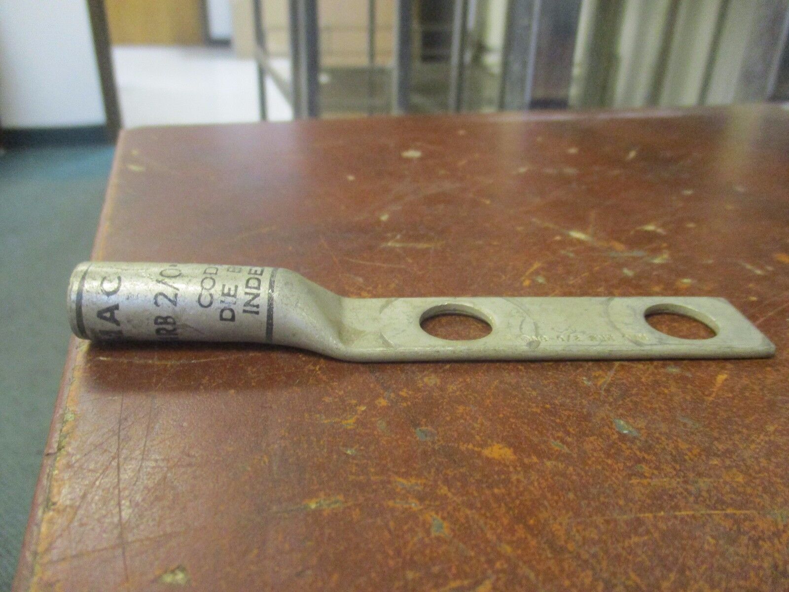 MAC Crimp Lug MRB Size: 2/0-8N "Lot of 6" New Surplus
