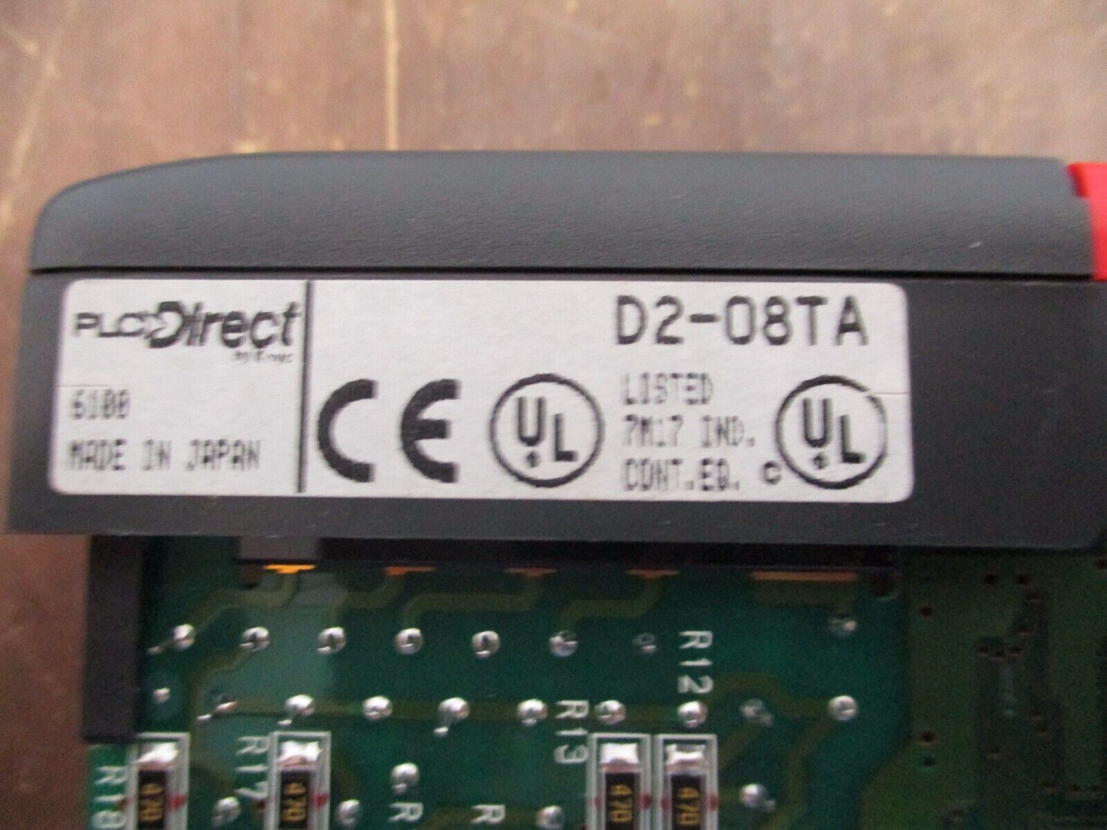 PLC Direct Output Module D2-08TA 110-220 VAC Used
