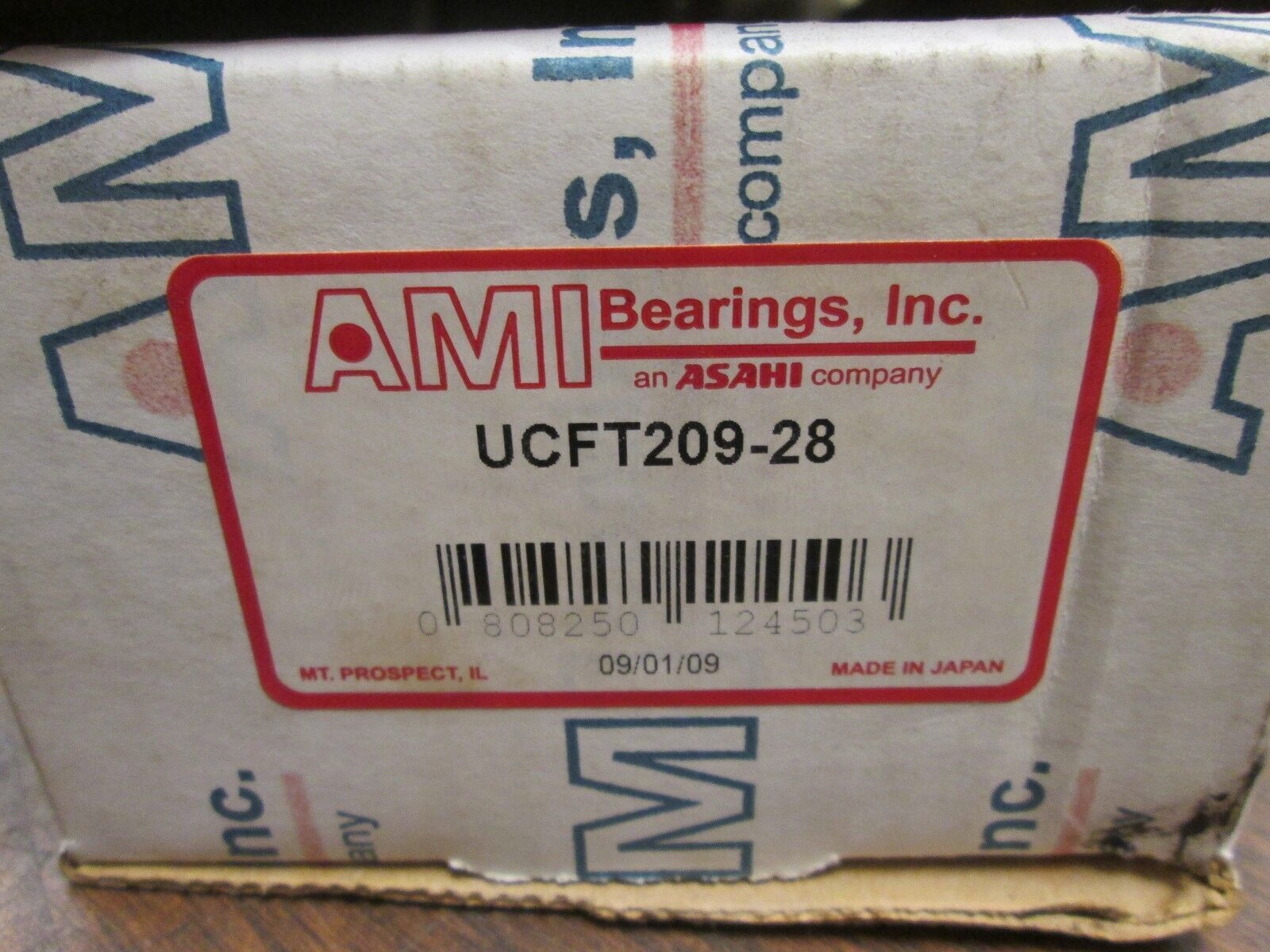 AMI Flange Bearing UCFT209-28 Size: 1-3/4" New Surplus