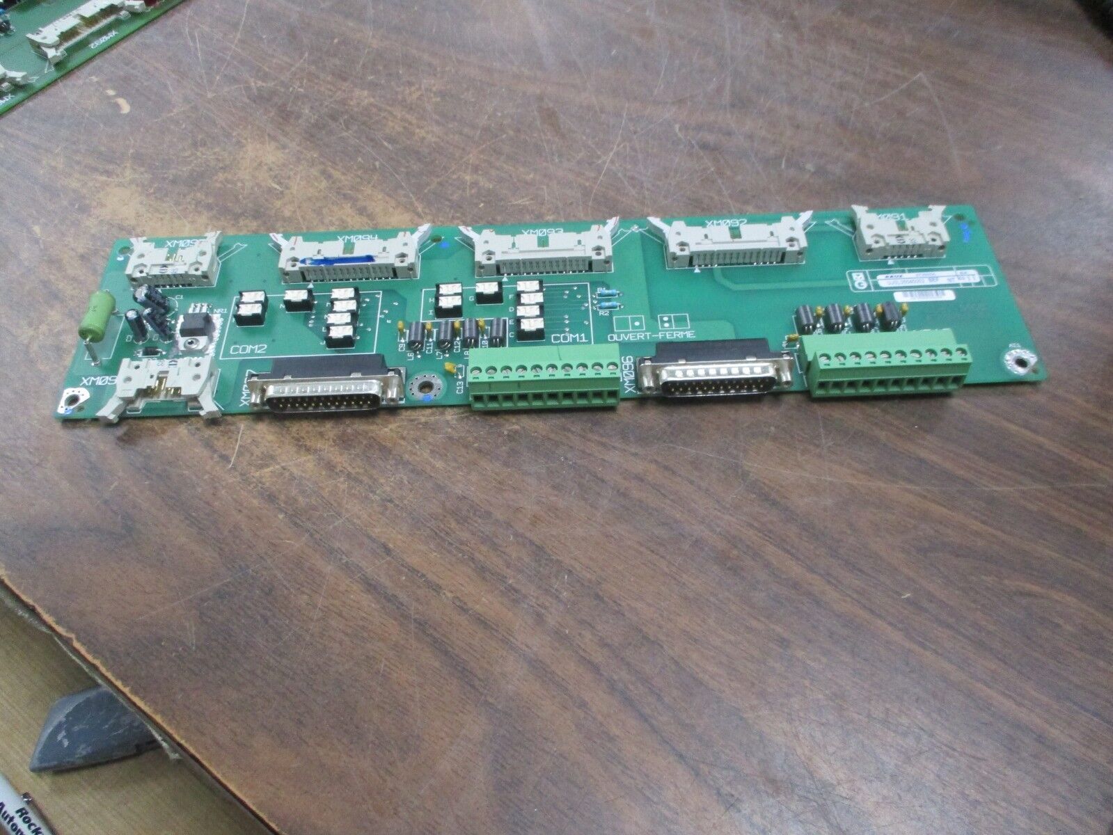 Merlin Gerin RAUZ PCB 6739856 6739855XD-2EA Used